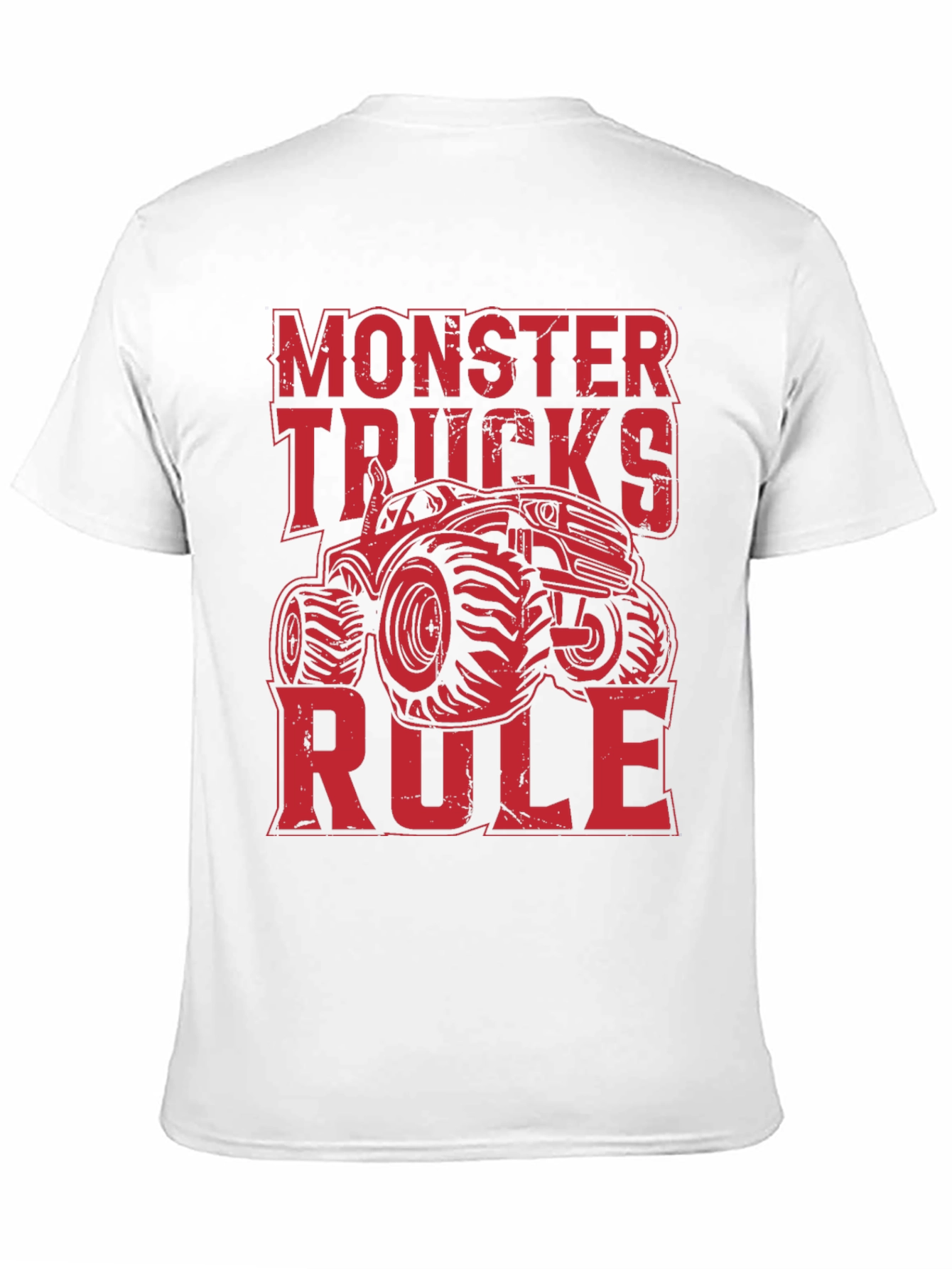 Monster Trucks Rule T-Shirt Graphic Tee