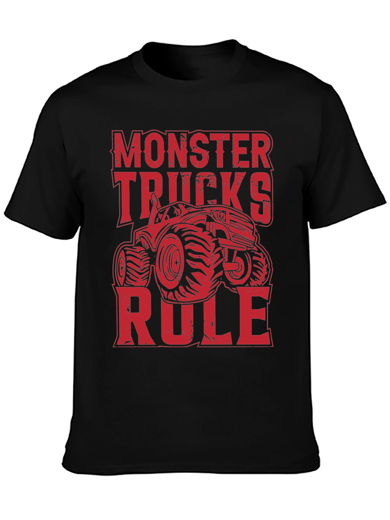 Monster Trucks Rule T-Shirt Graphic Tee