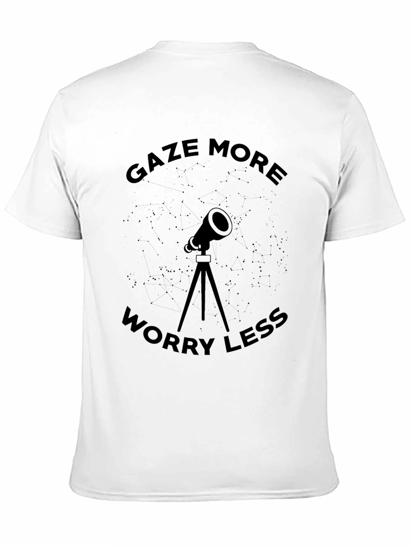 Gaze More Worry Less Graphic Tee