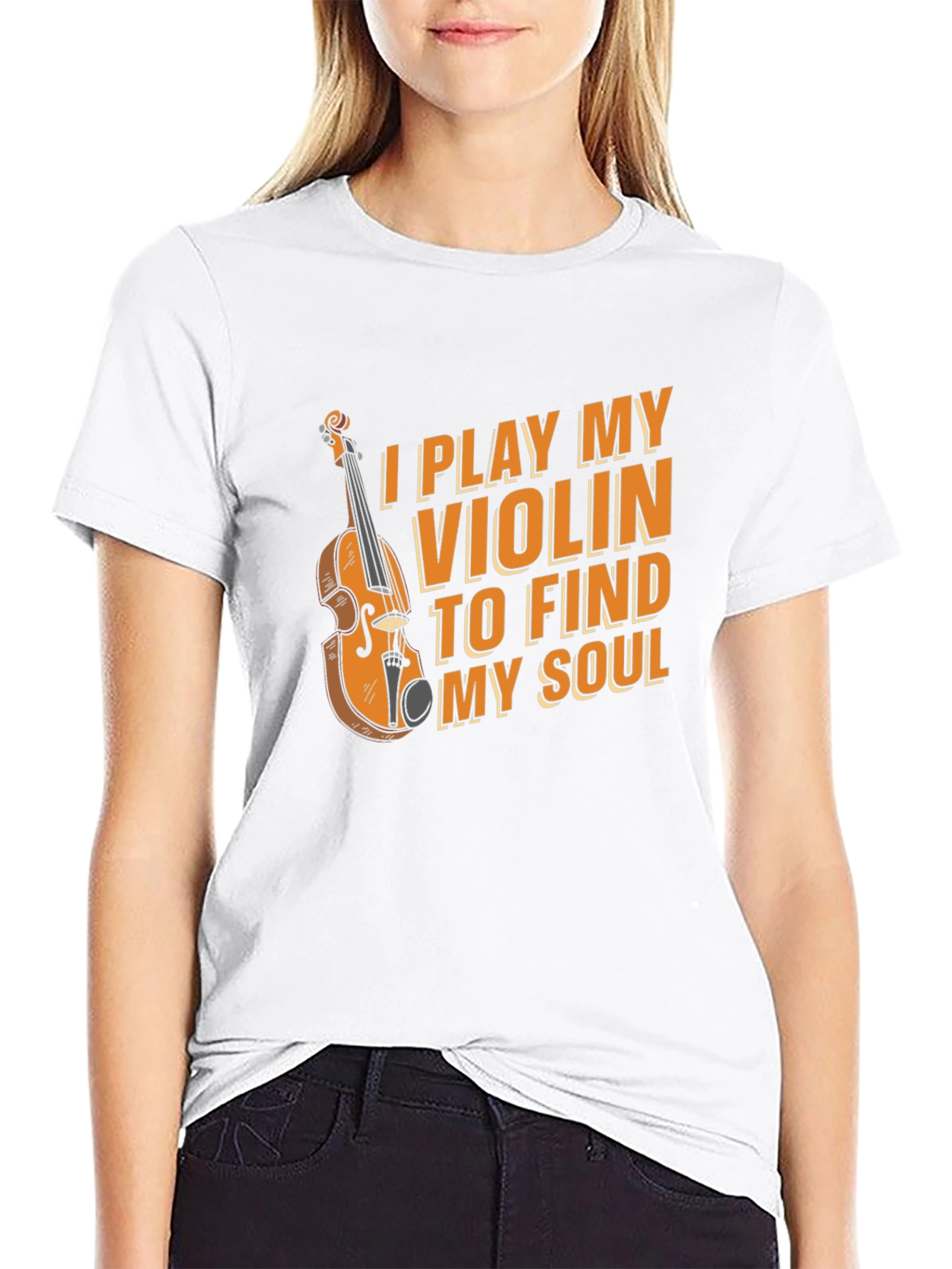 Violin Soul T-Shirt: Music Lovers Tee