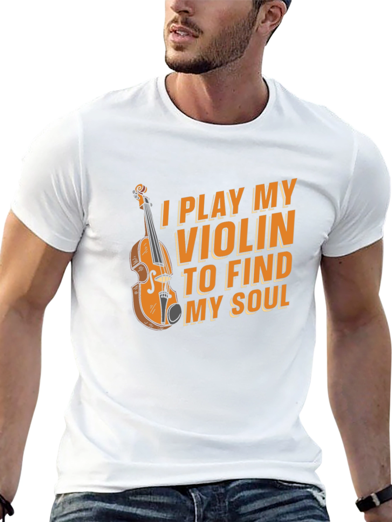 Violin Soul T-Shirt: Music Lovers Tee