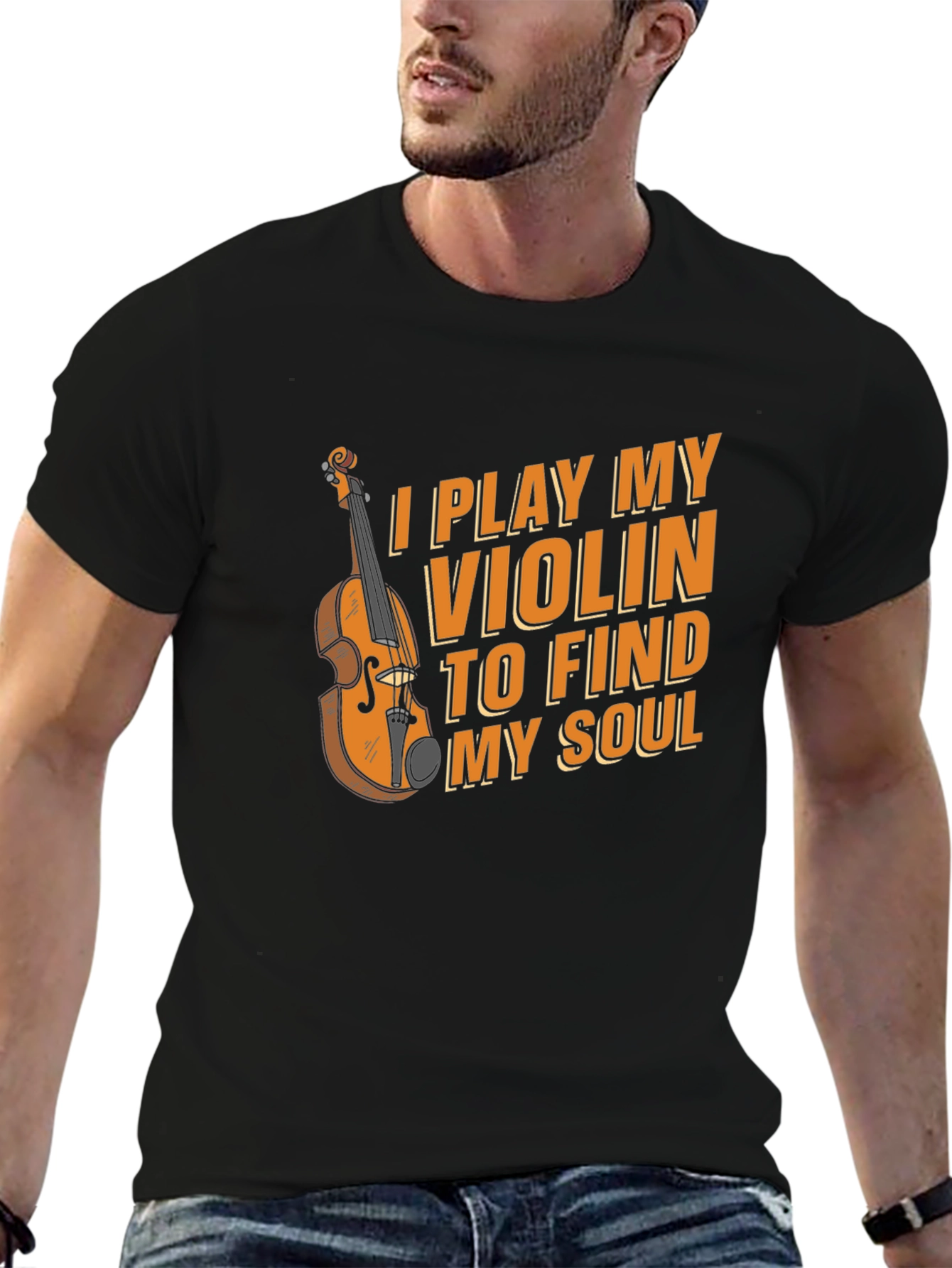 Violin Soul T-Shirt: Music Lovers Tee