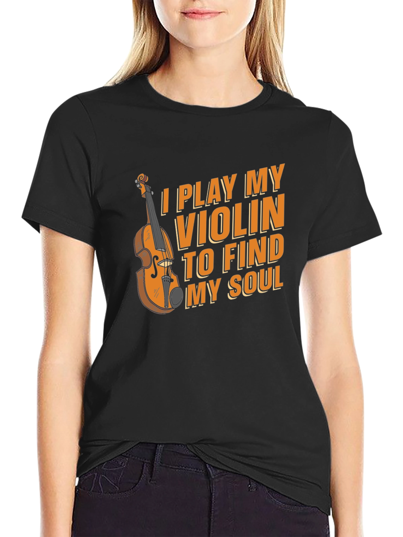 Violin Soul T-Shirt: Music Lovers Tee