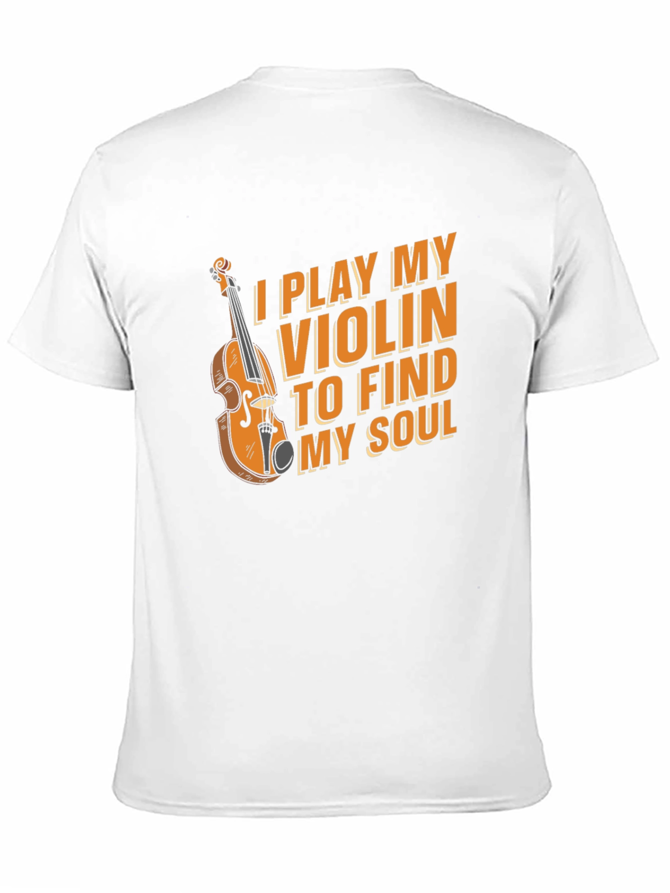 Violin Soul T-Shirt: Music Lovers Tee