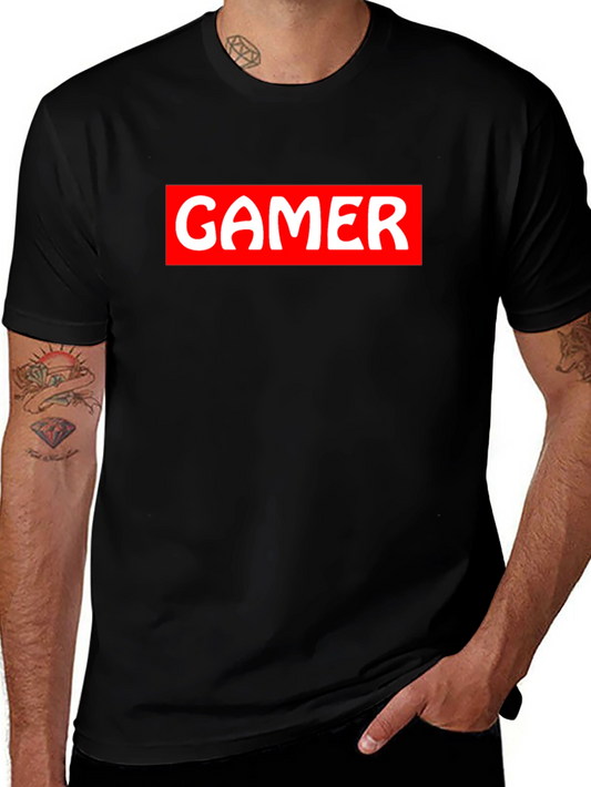 Gamer T-Shirt - Black - Cotton Blend