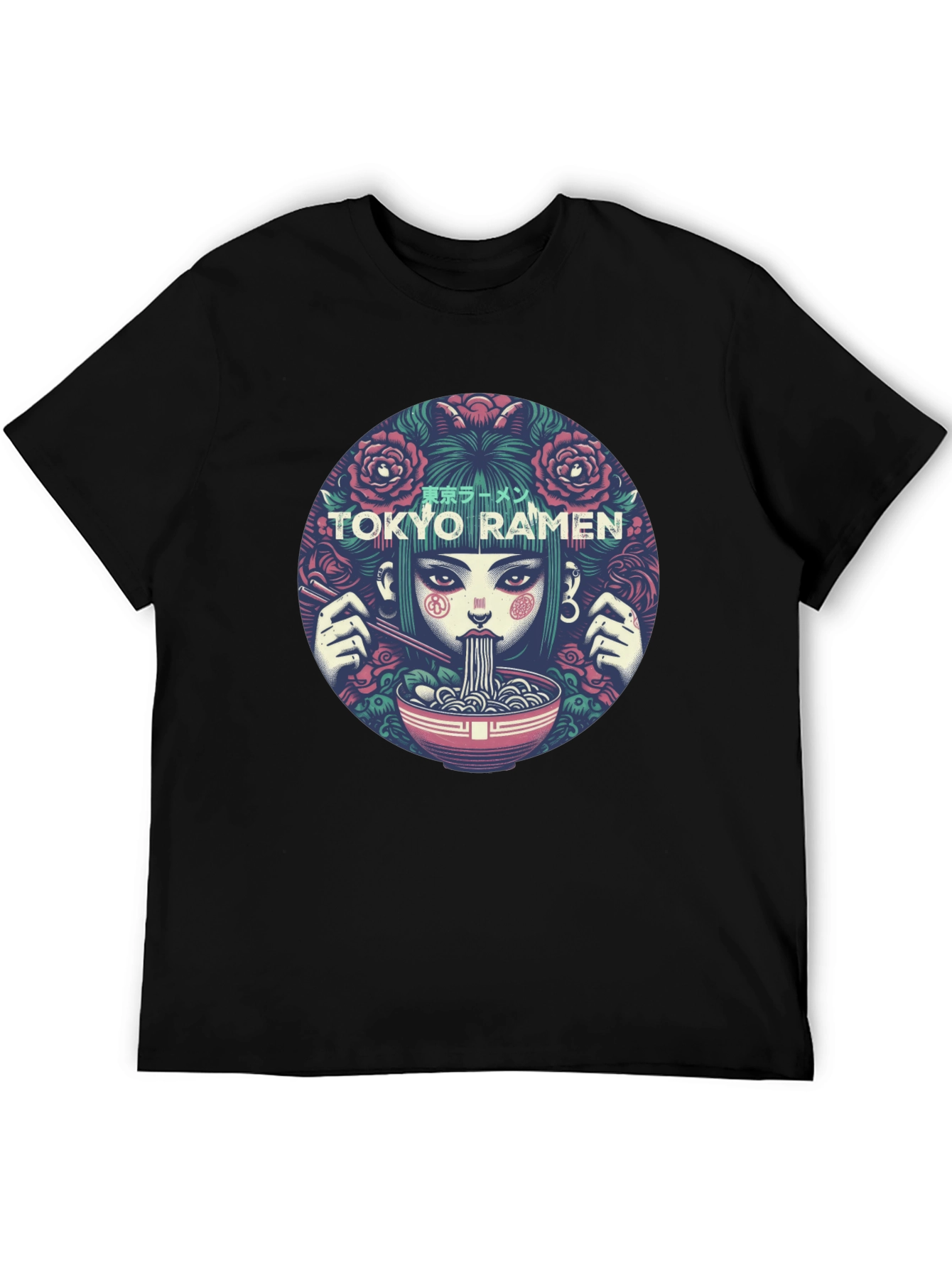 Tokyo Ramen T-Shirt - Anime Style