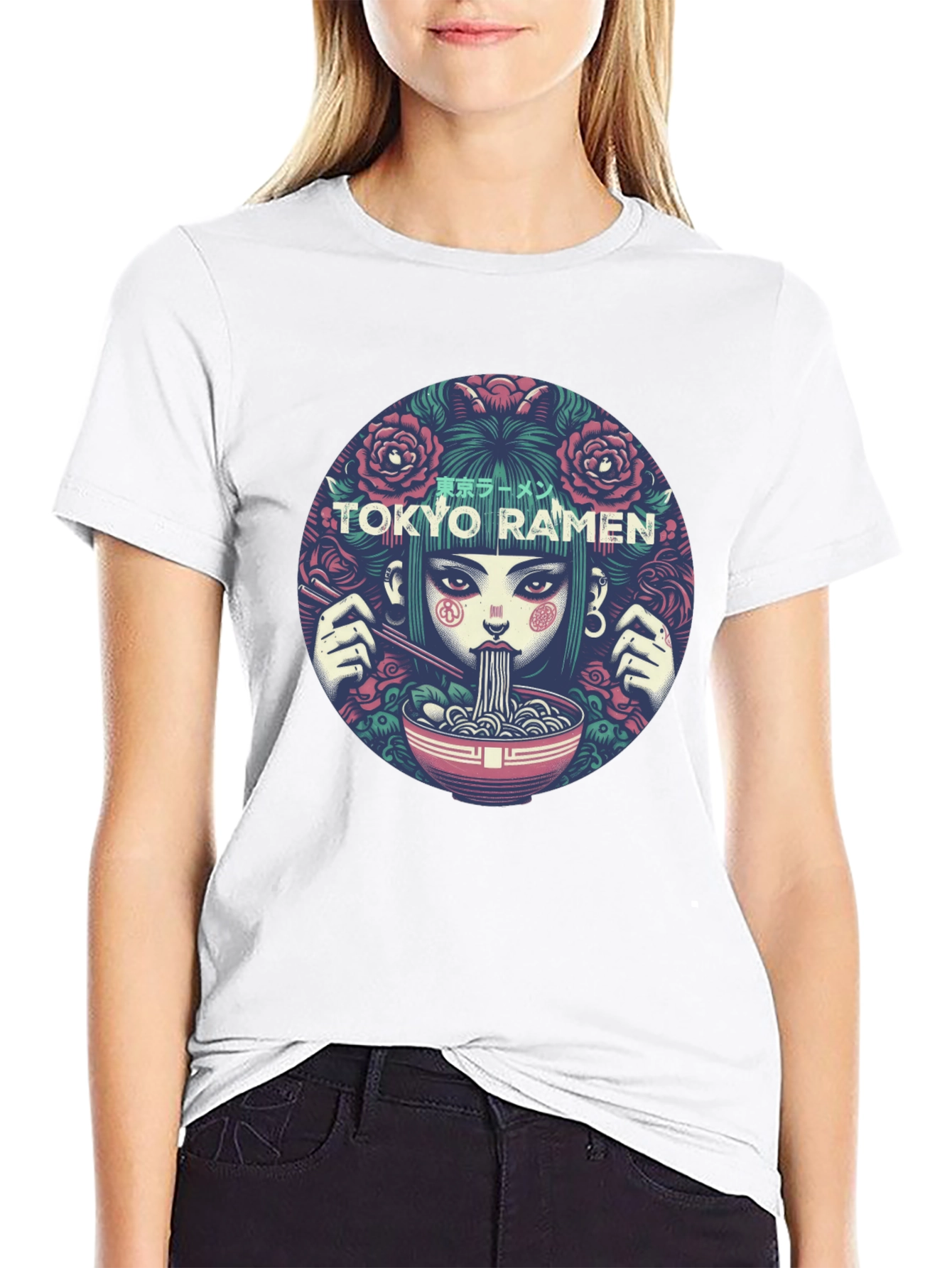 Tokyo Ramen T-Shirt - Anime Style