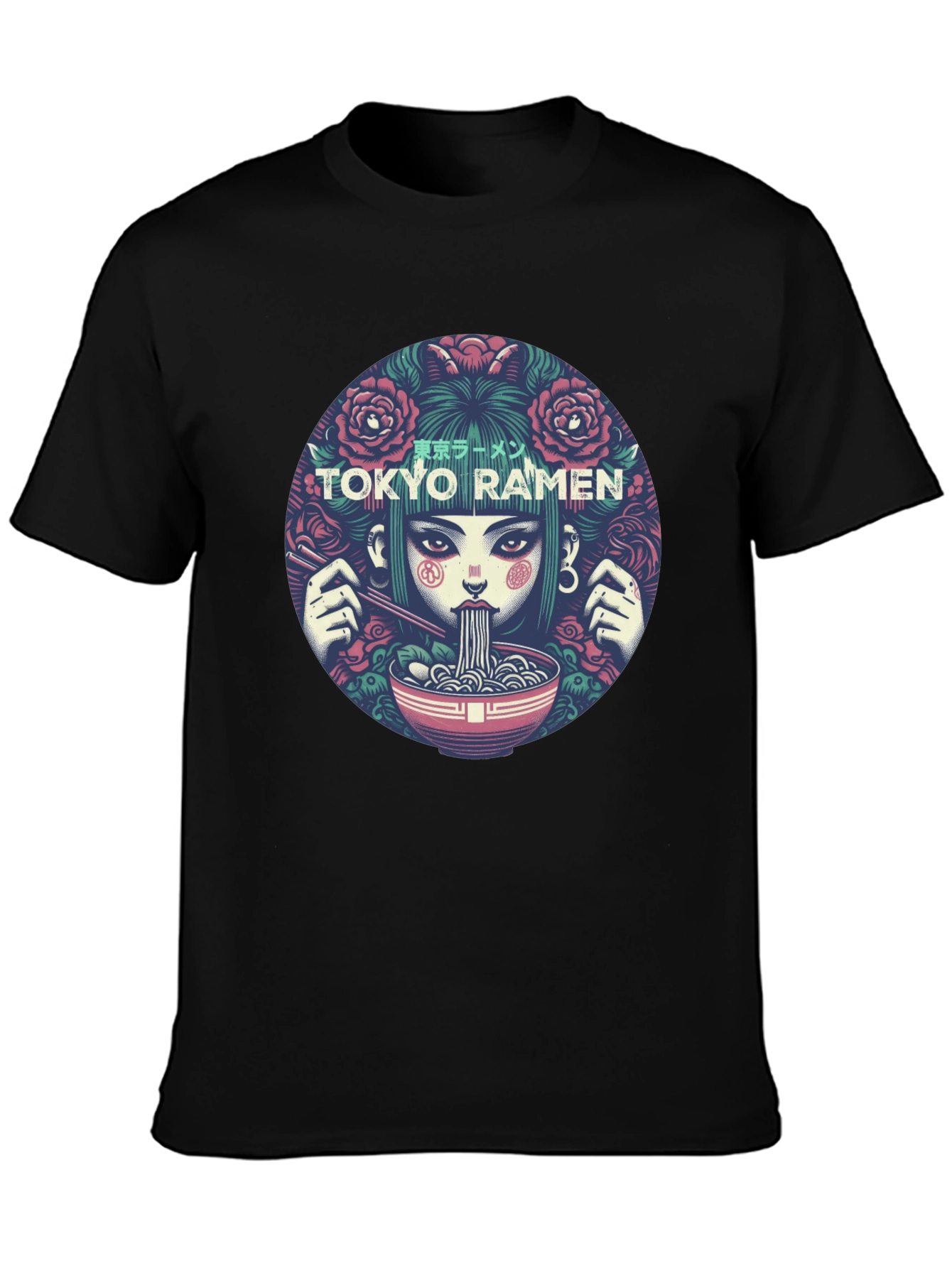 Tokyo Ramen T-Shirt - Anime Style