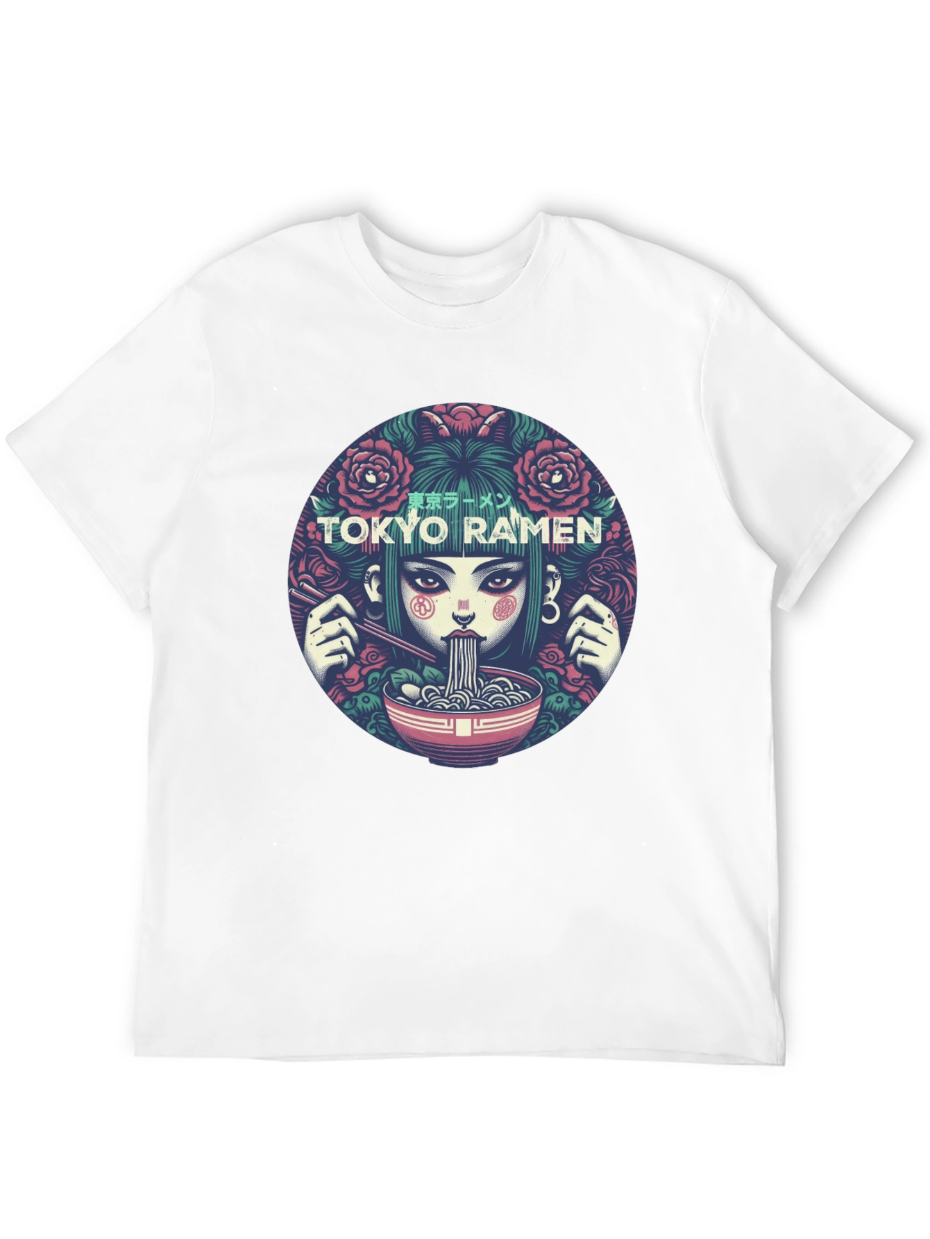 Tokyo Ramen T-Shirt - Anime Style