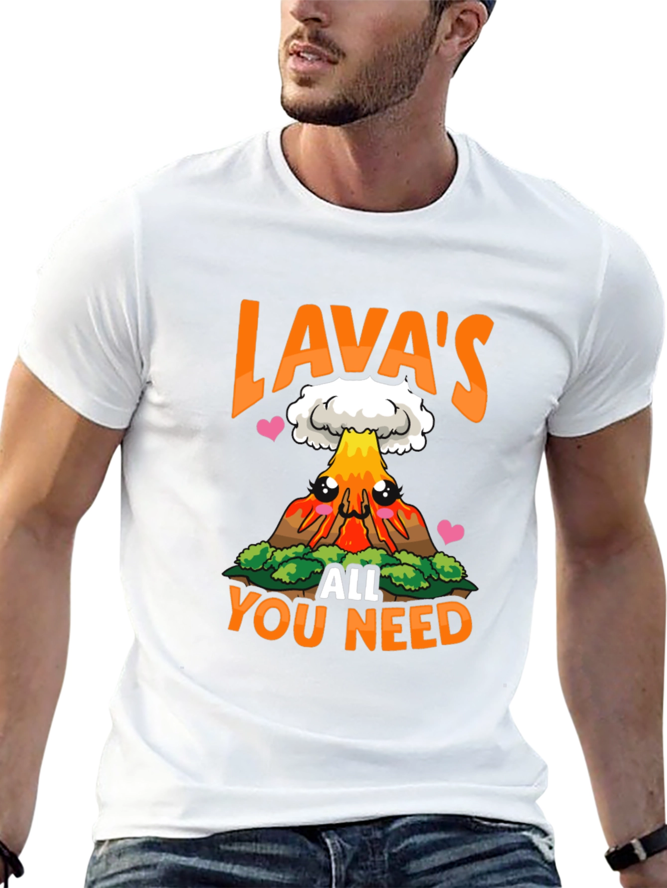 Lavas All You Need - Volcano Graphic Tee