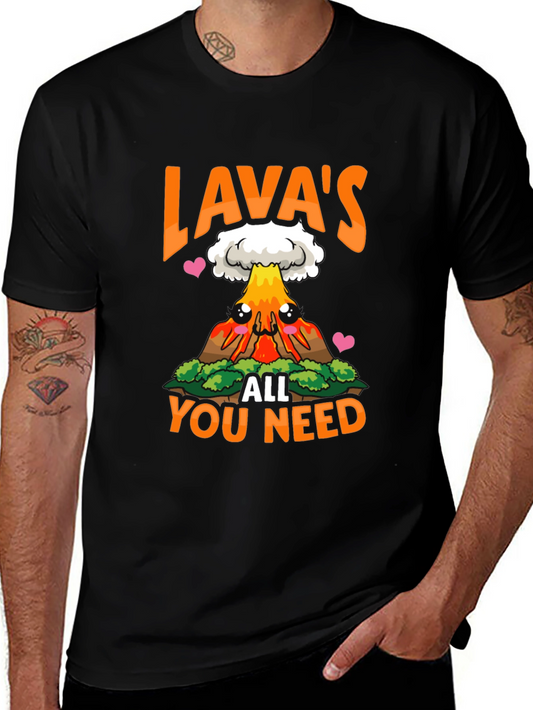 Lavas All You Need - Volcano Graphic Tee