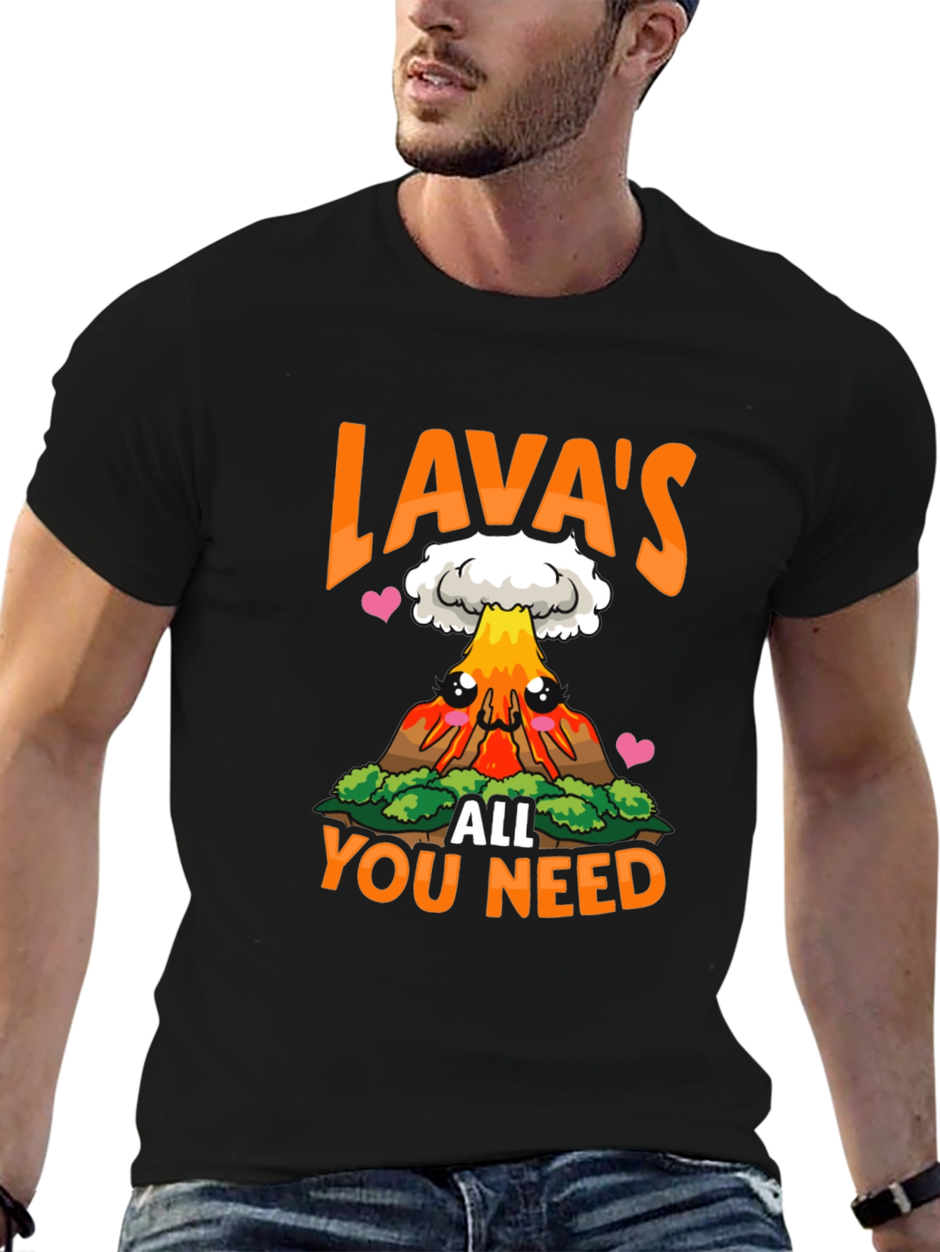 Lavas All You Need - Volcano Graphic Tee