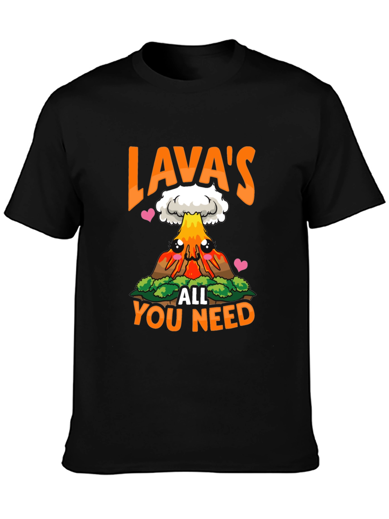 Lavas All You Need - Volcano Graphic Tee