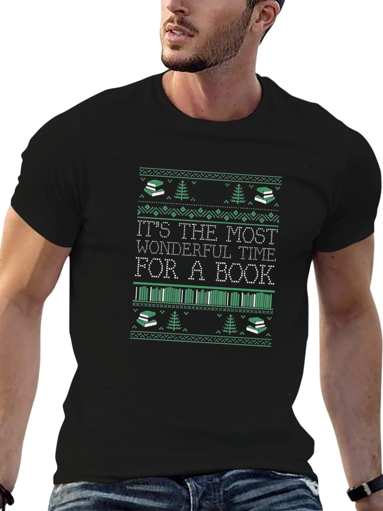 Bookworm Holiday T-Shirt