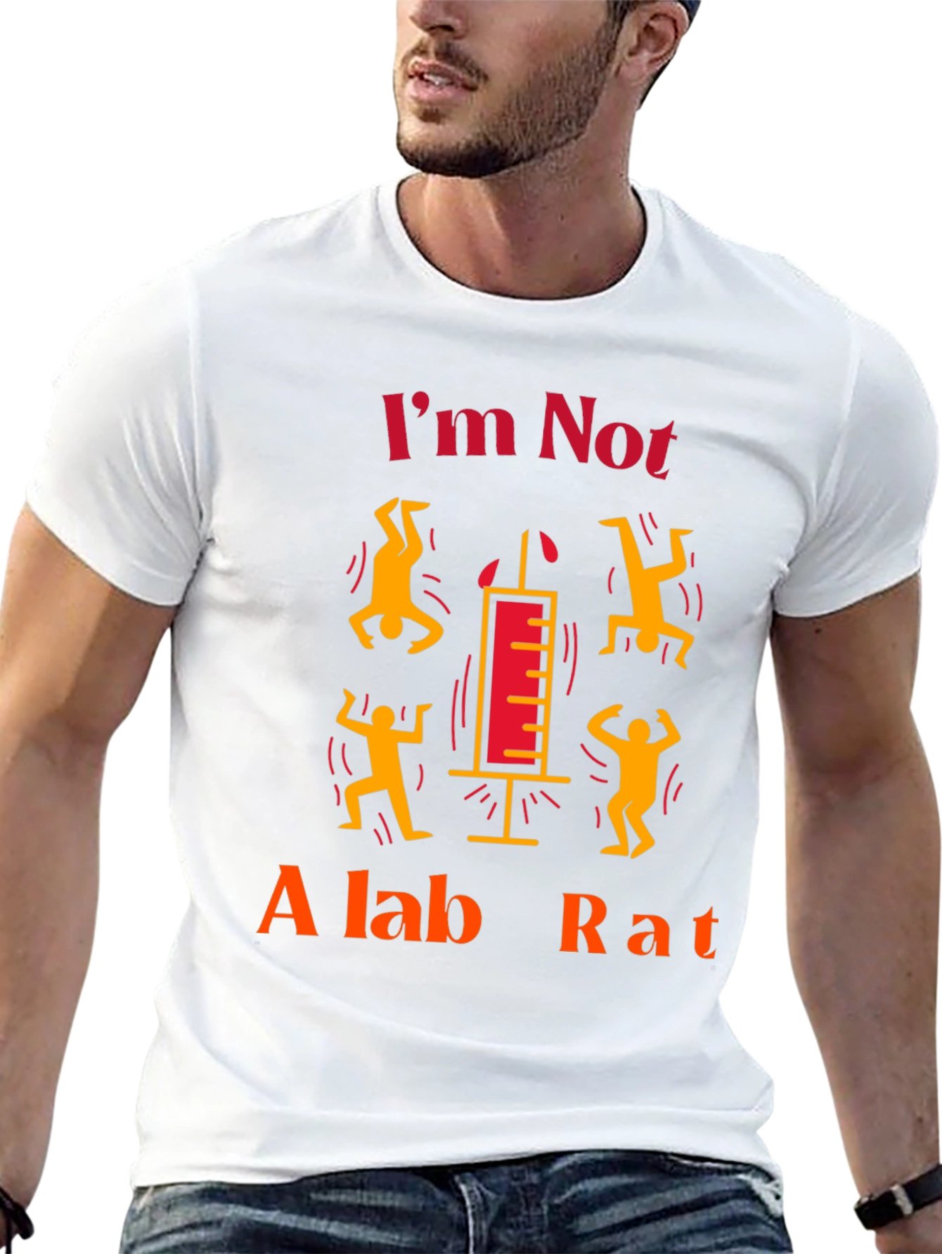 Im Not A Lab Rat Graphic Tee