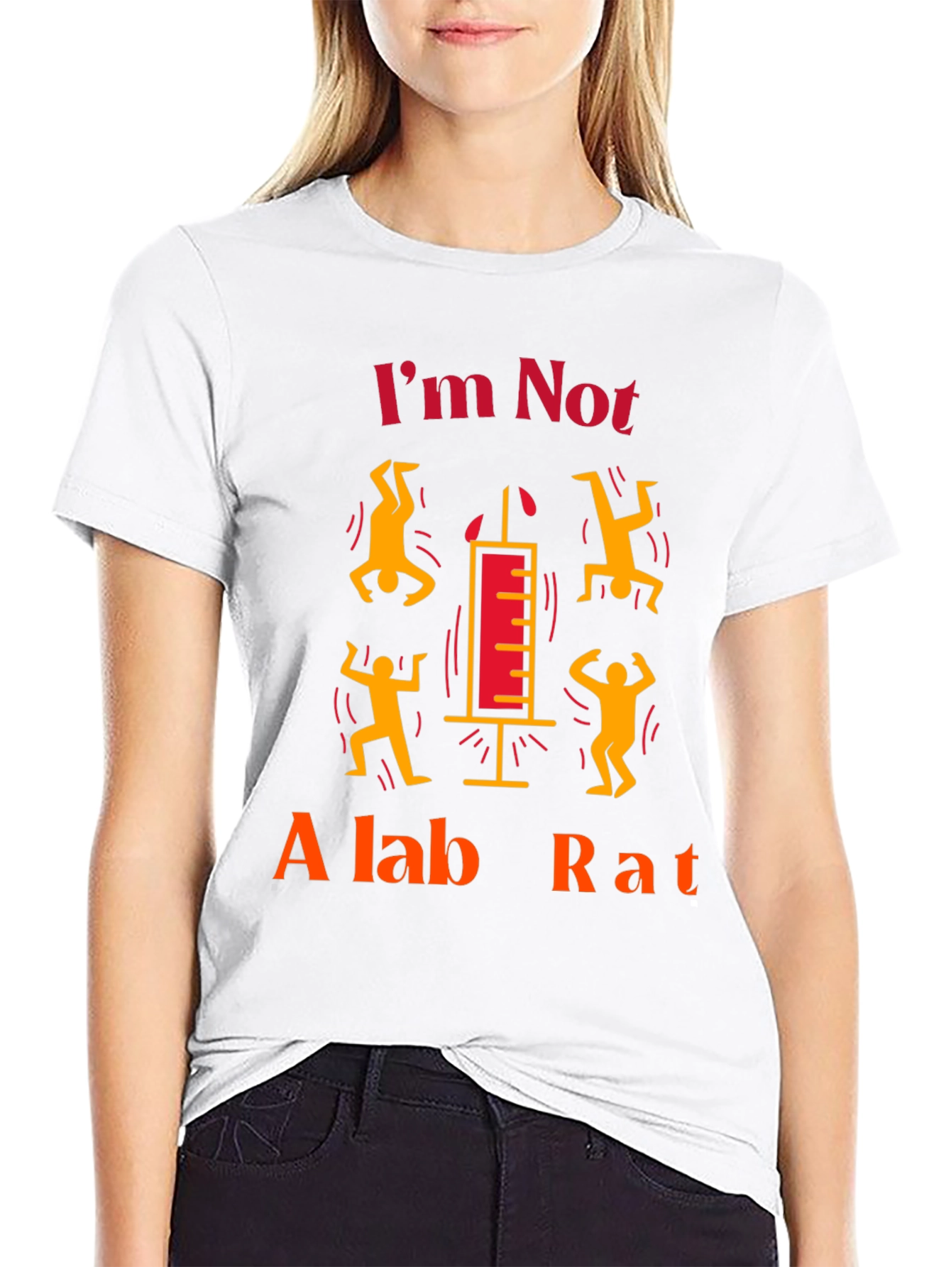 Im Not A Lab Rat Graphic Tee