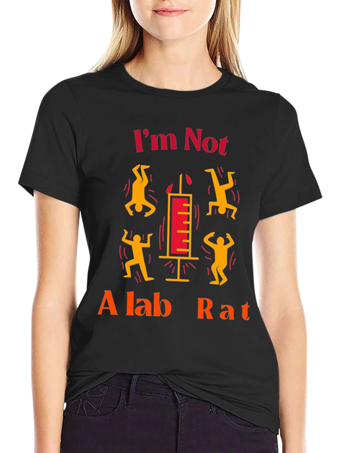 Im Not A Lab Rat Graphic Tee
