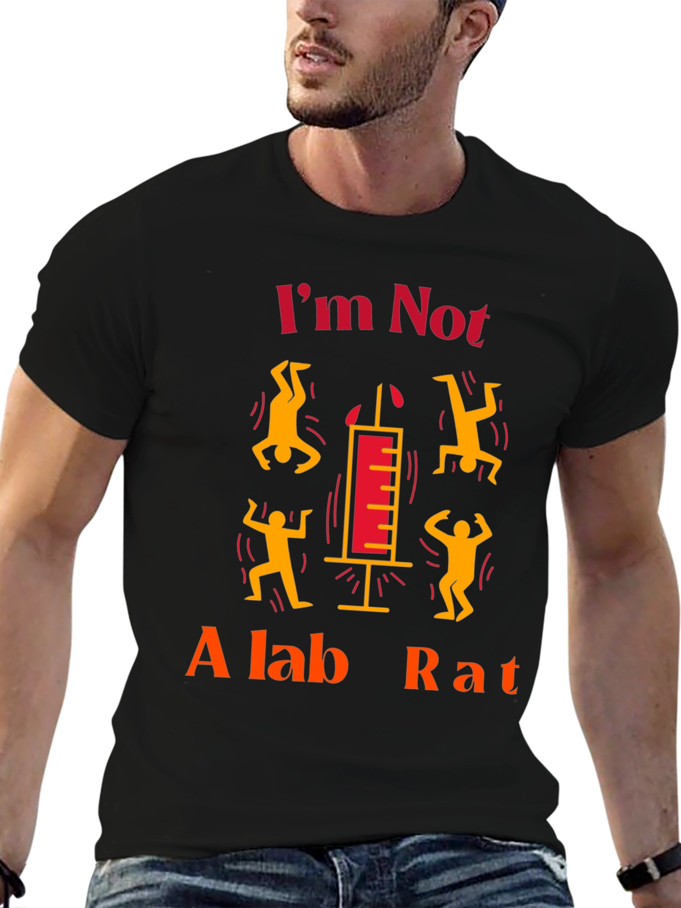 Im Not A Lab Rat Graphic Tee