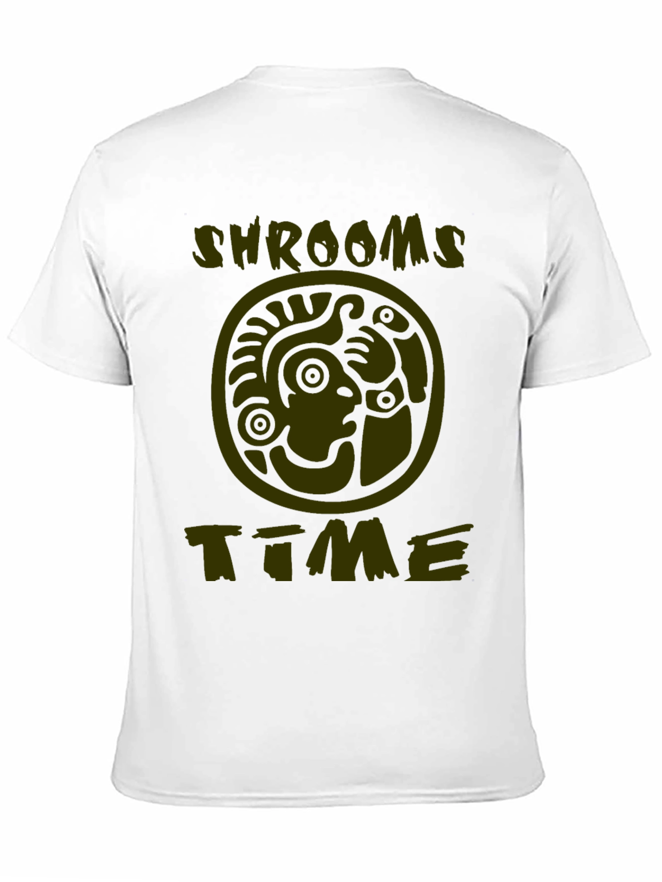 Shrooms Time Graphic T-Shirt - Edgy Style