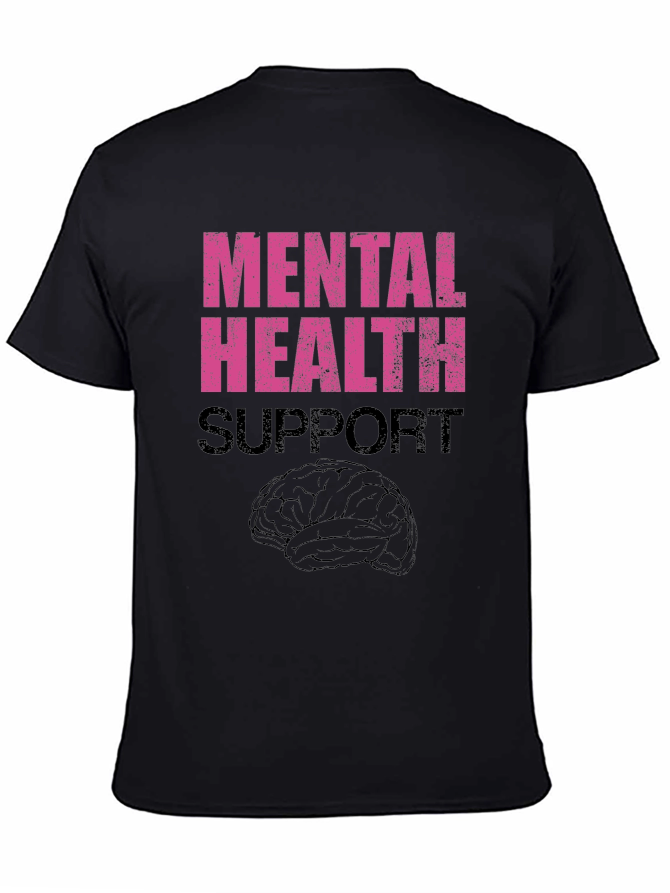 Mental Health Support Graphic T-Shirt