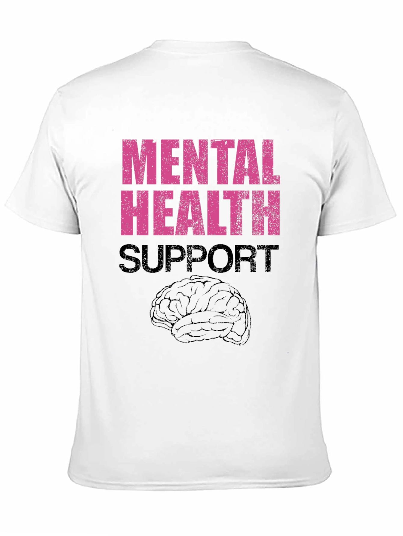 Mental Health Support Graphic T-Shirt