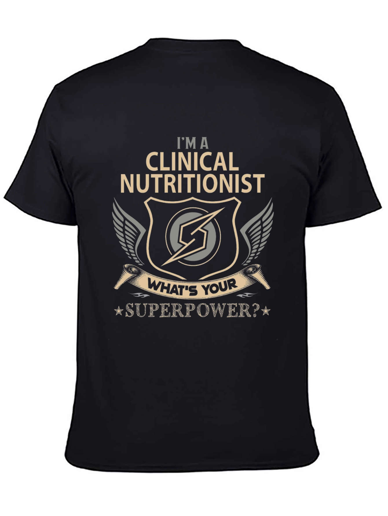 Clinical Nutritionist Superpower T-Shirt