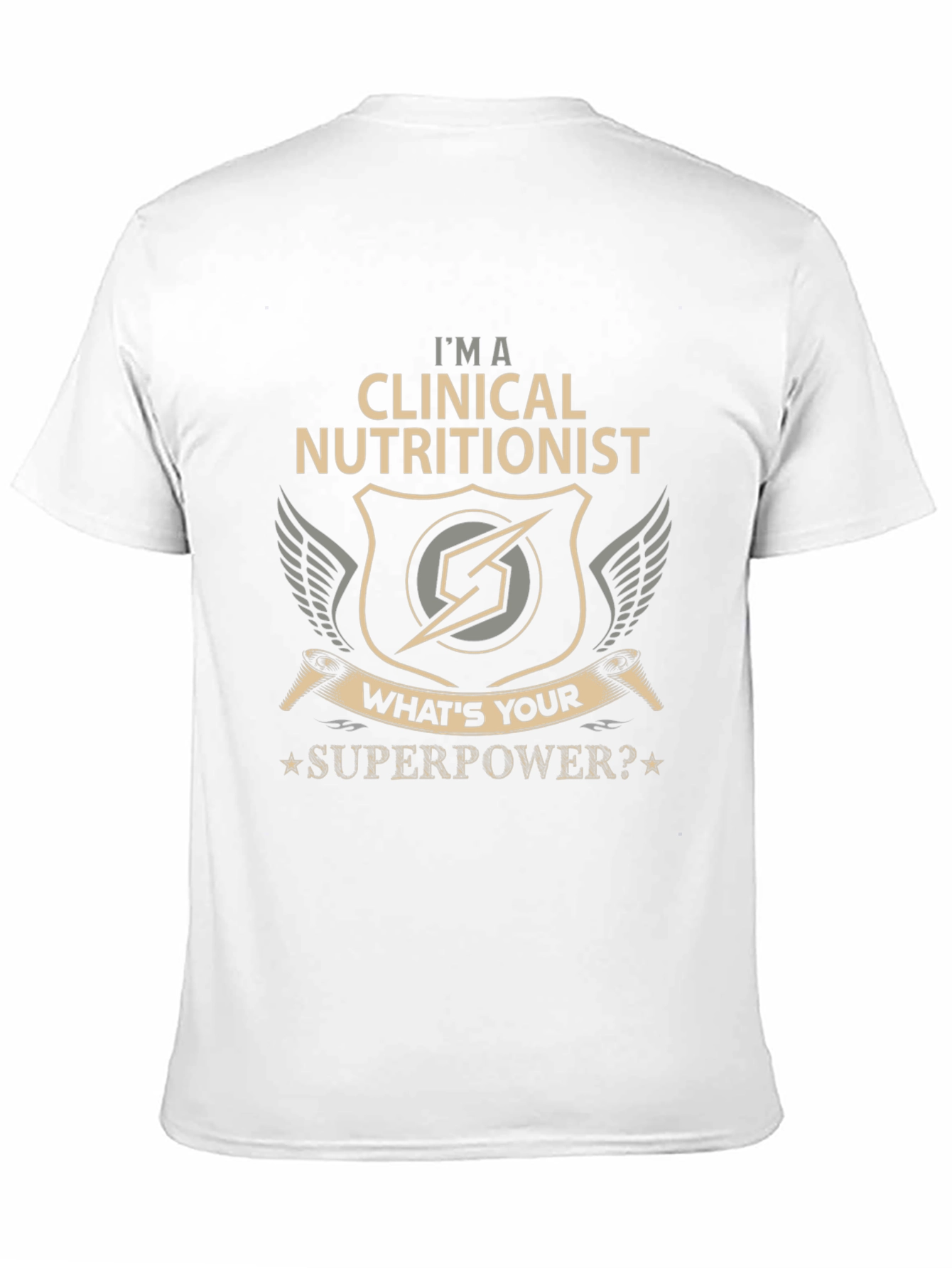 Clinical Nutritionist Superpower T-Shirt