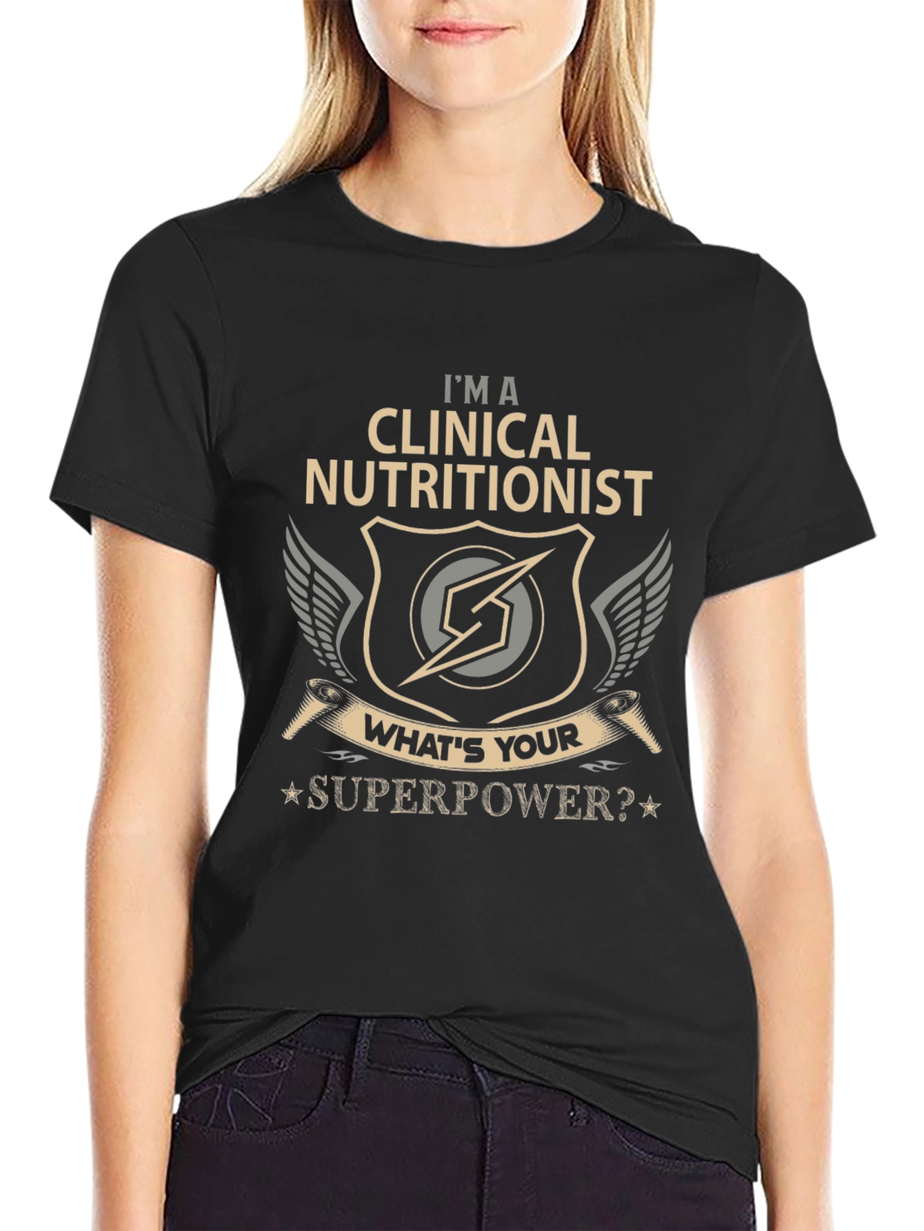 Clinical Nutritionist Superpower T-Shirt