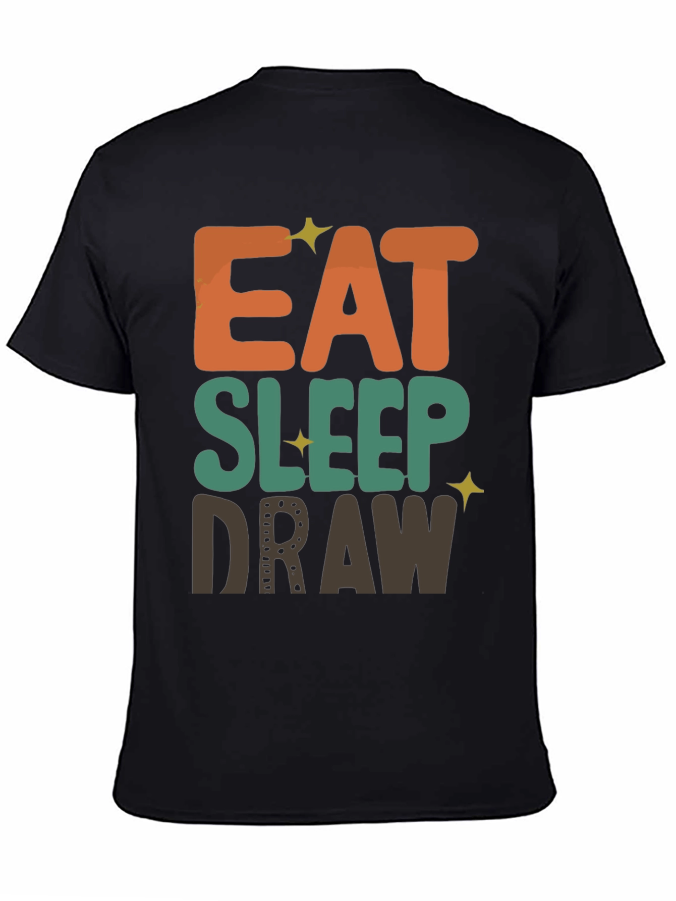 Eat Sleep Draw Graphic T-Shirt
