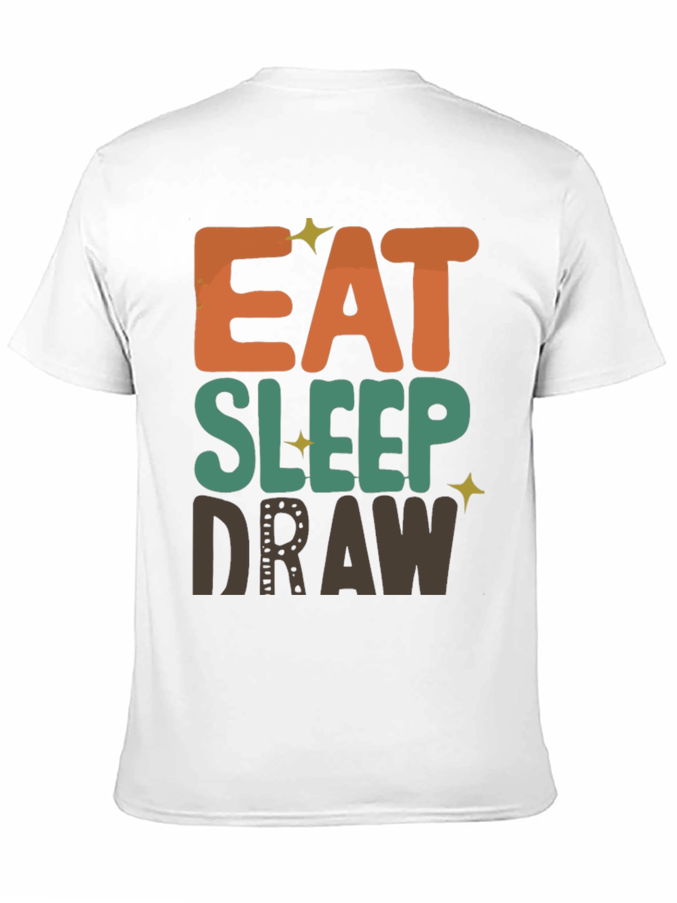 Eat Sleep Draw Graphic T-Shirt