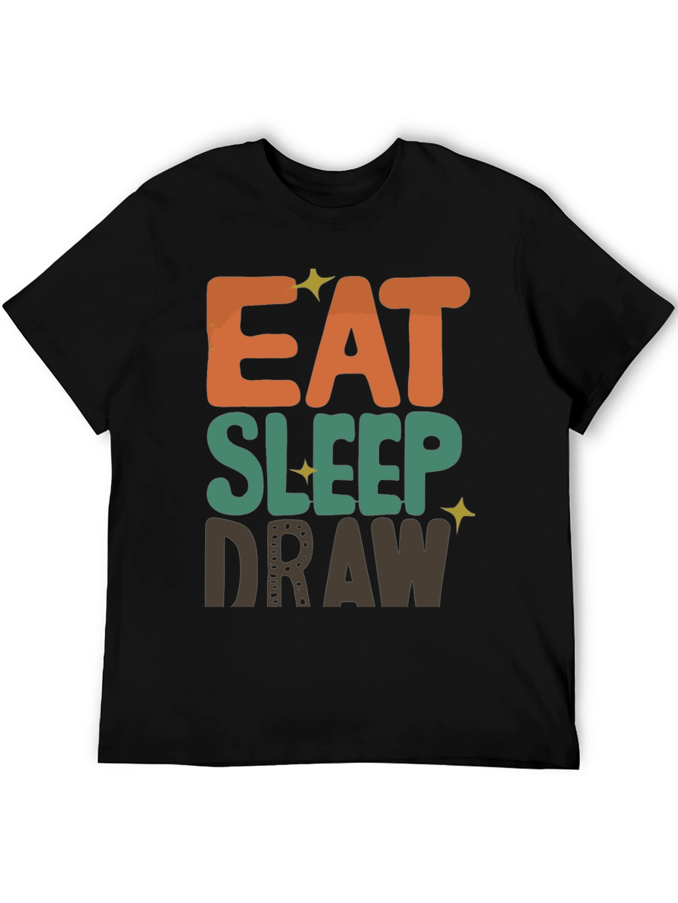 Eat Sleep Draw Graphic T-Shirt