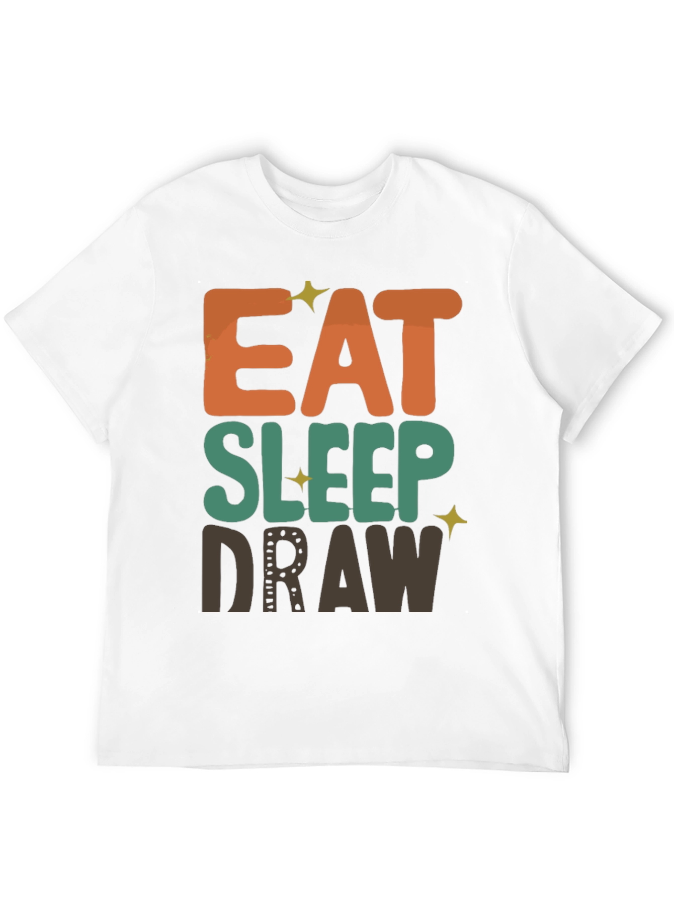 Eat Sleep Draw Graphic T-Shirt