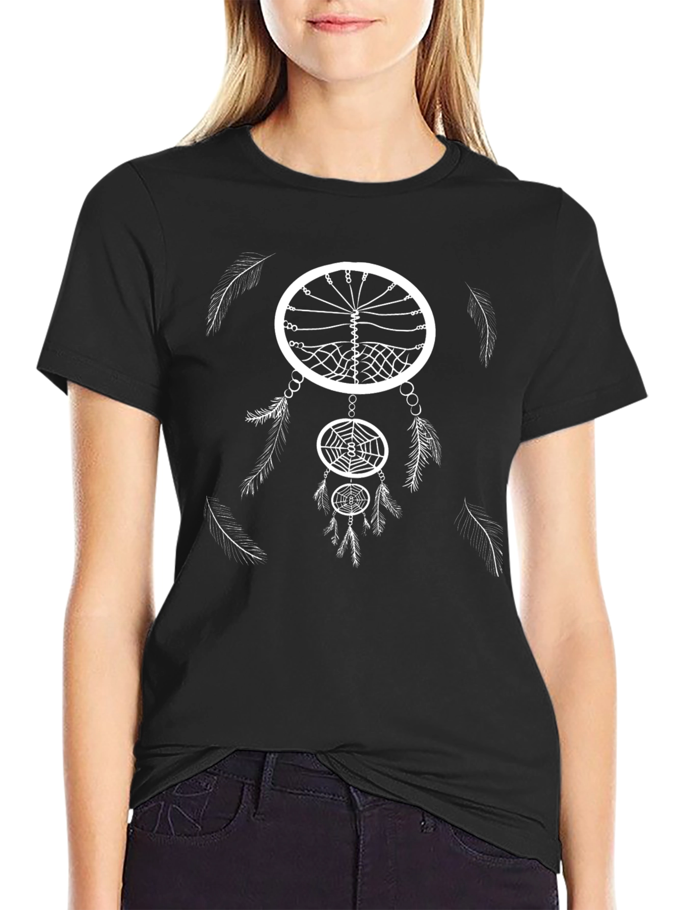 Dreamcatcher Graphic Print Mens T-Shirt