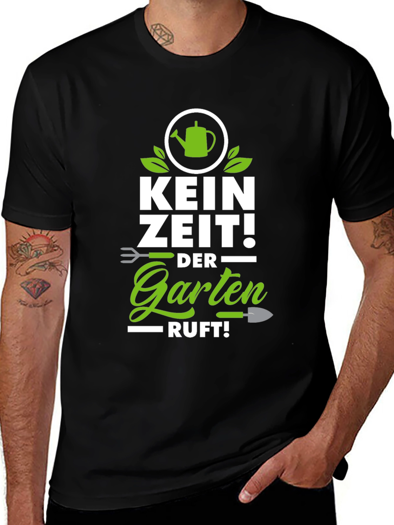 Gardening T-Shirt - Kein Zeit! Der Garten Ruft!