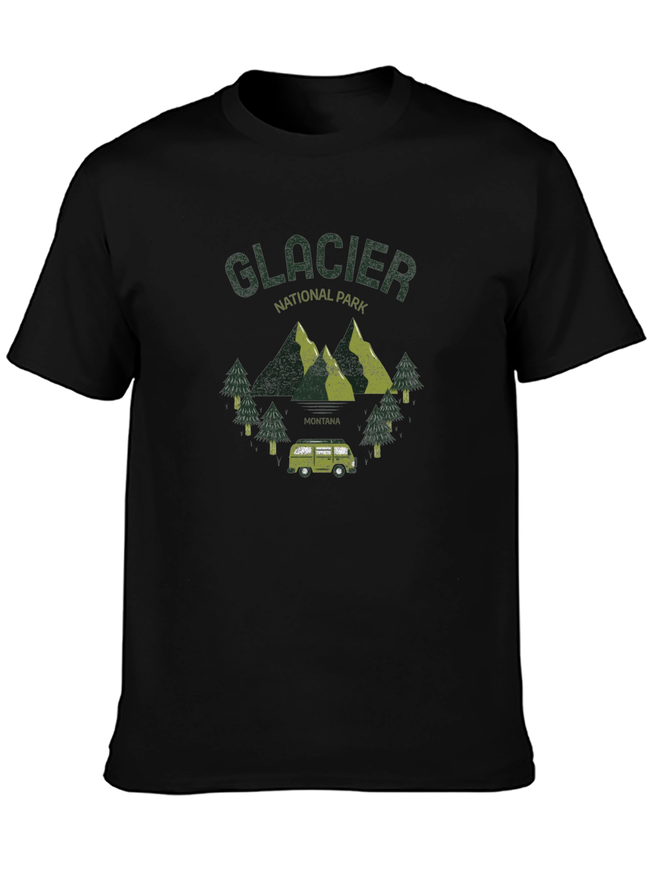 Glacier National Park Graphic T-Shirt