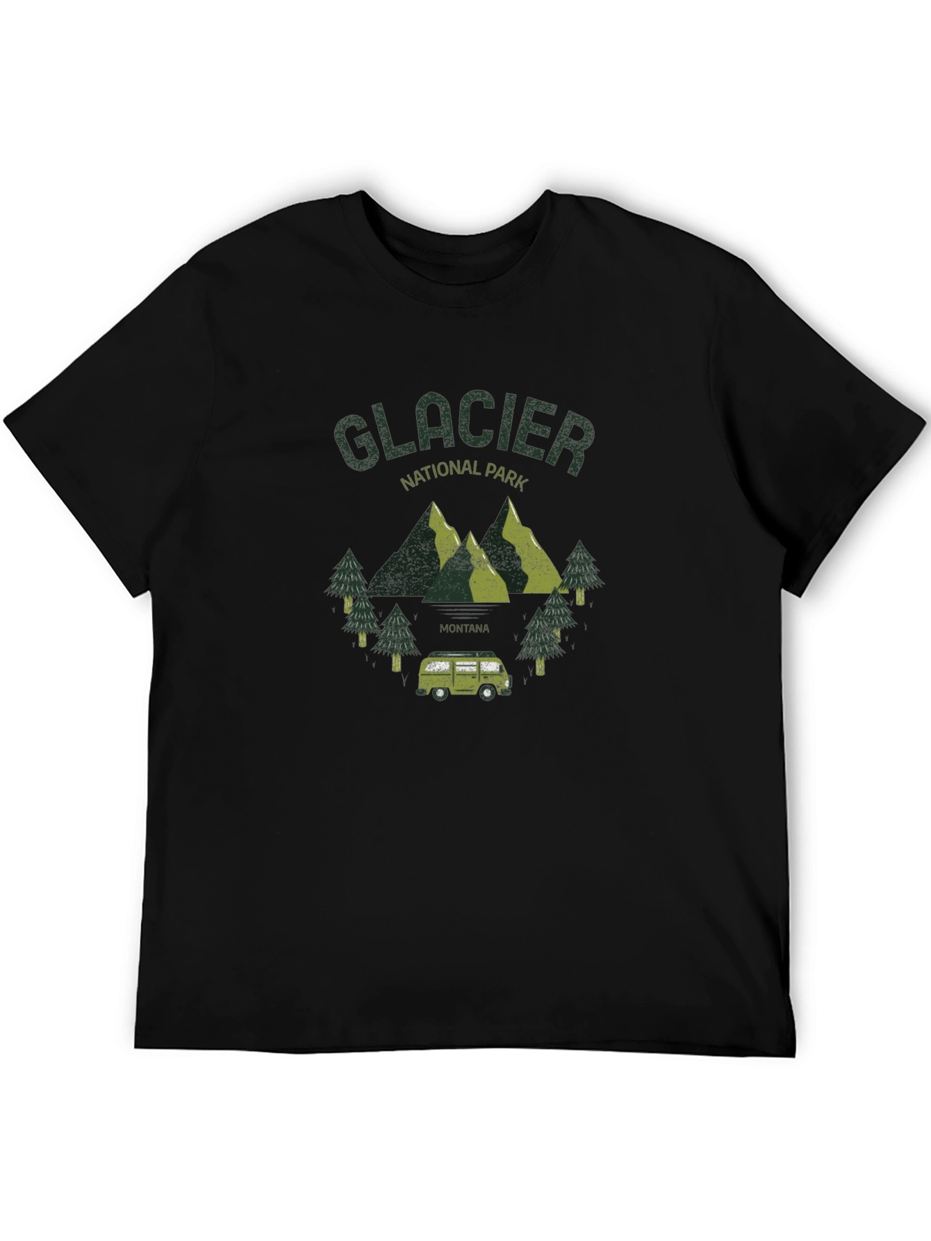 Glacier National Park Graphic T-Shirt