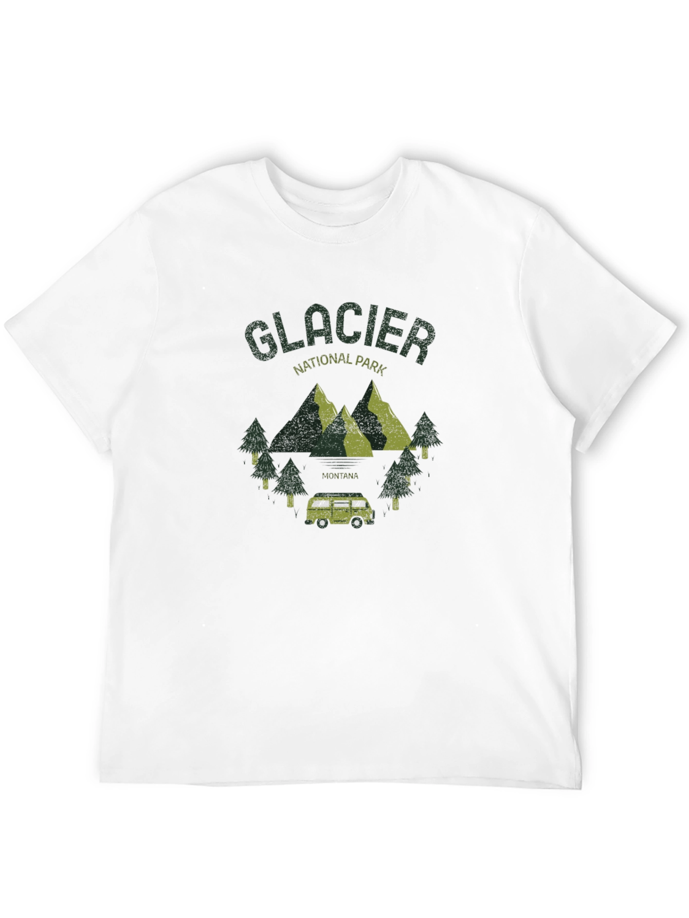 Glacier National Park Graphic T-Shirt