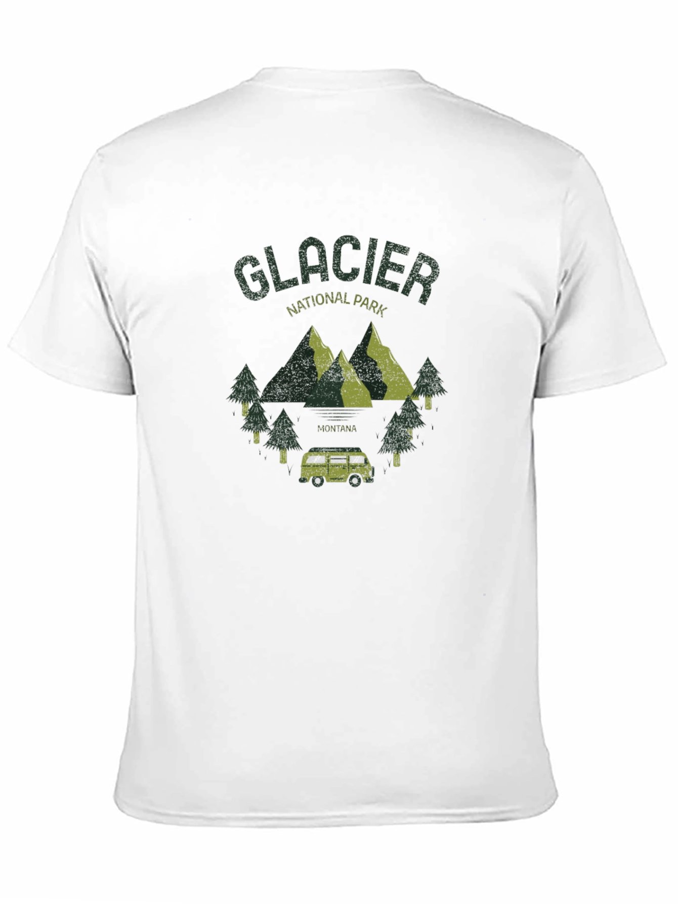 Glacier National Park Graphic T-Shirt