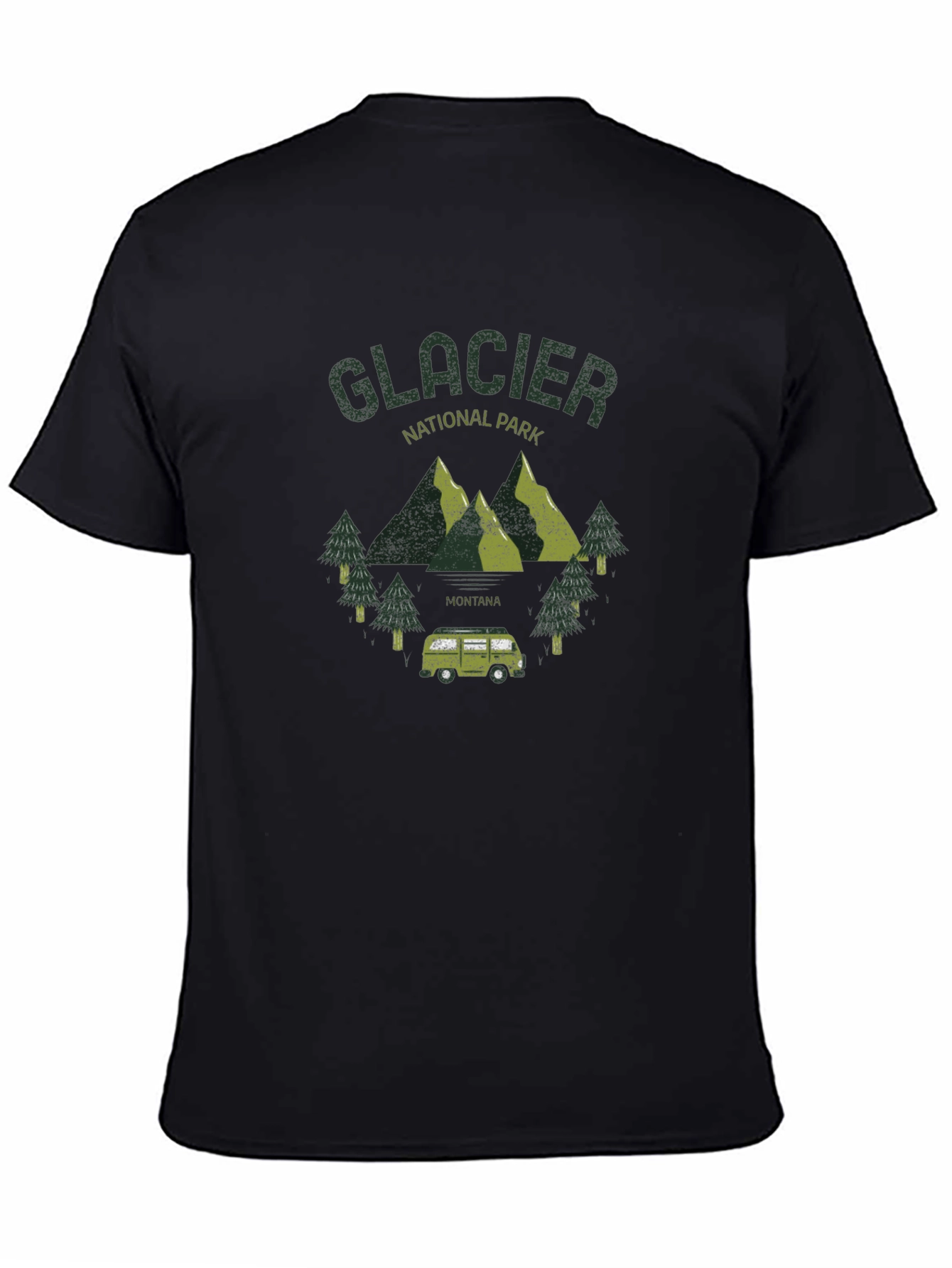 Glacier National Park Graphic T-Shirt