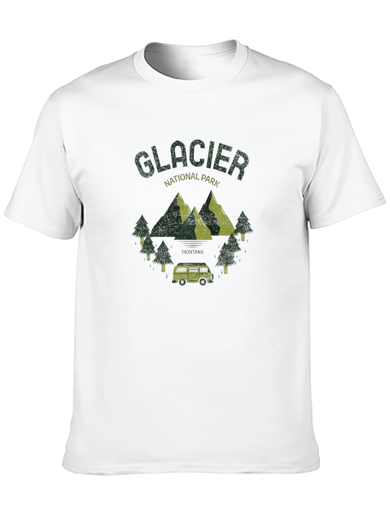 Glacier National Park Graphic T-Shirt