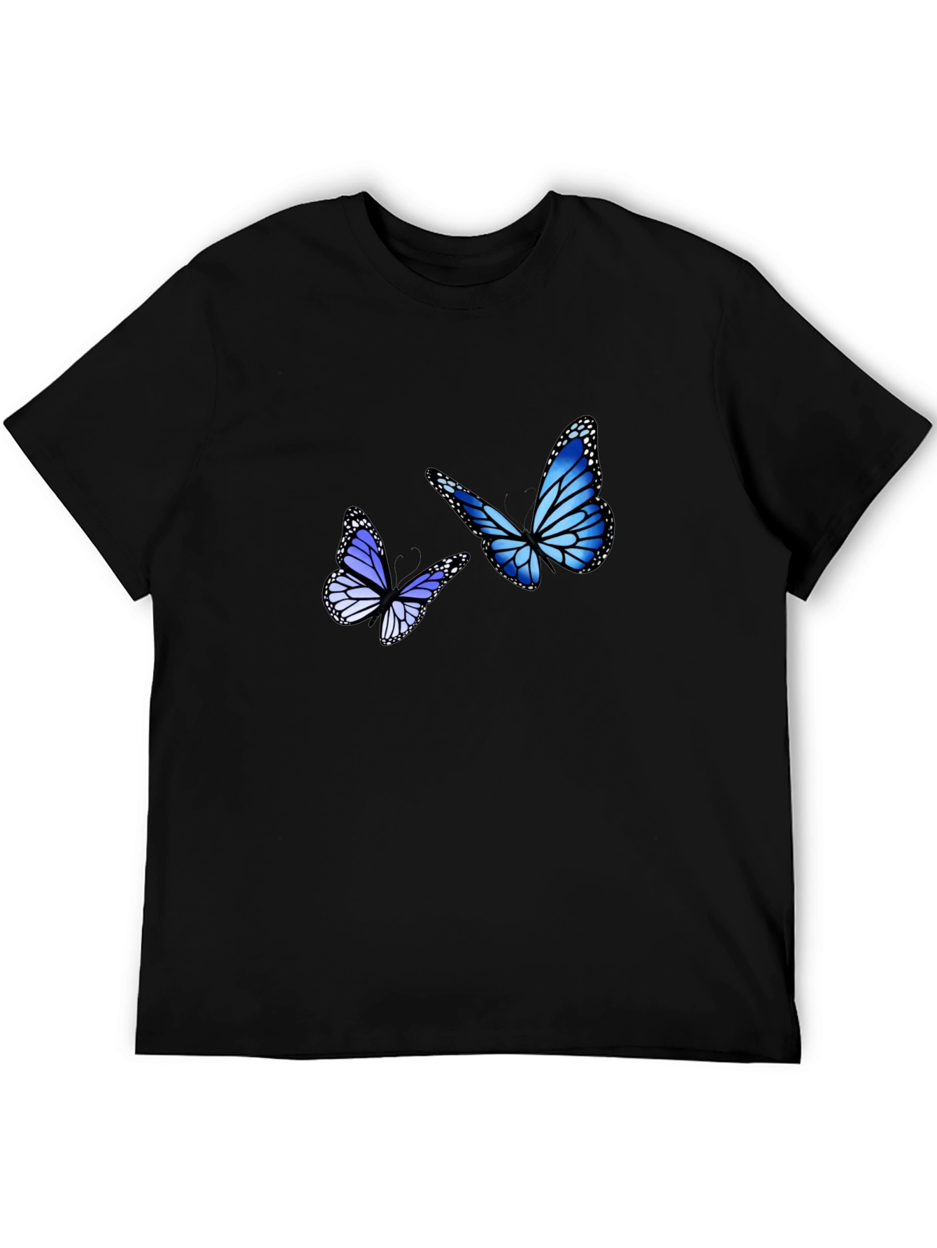 Blue Butterfly Graphic Tee
