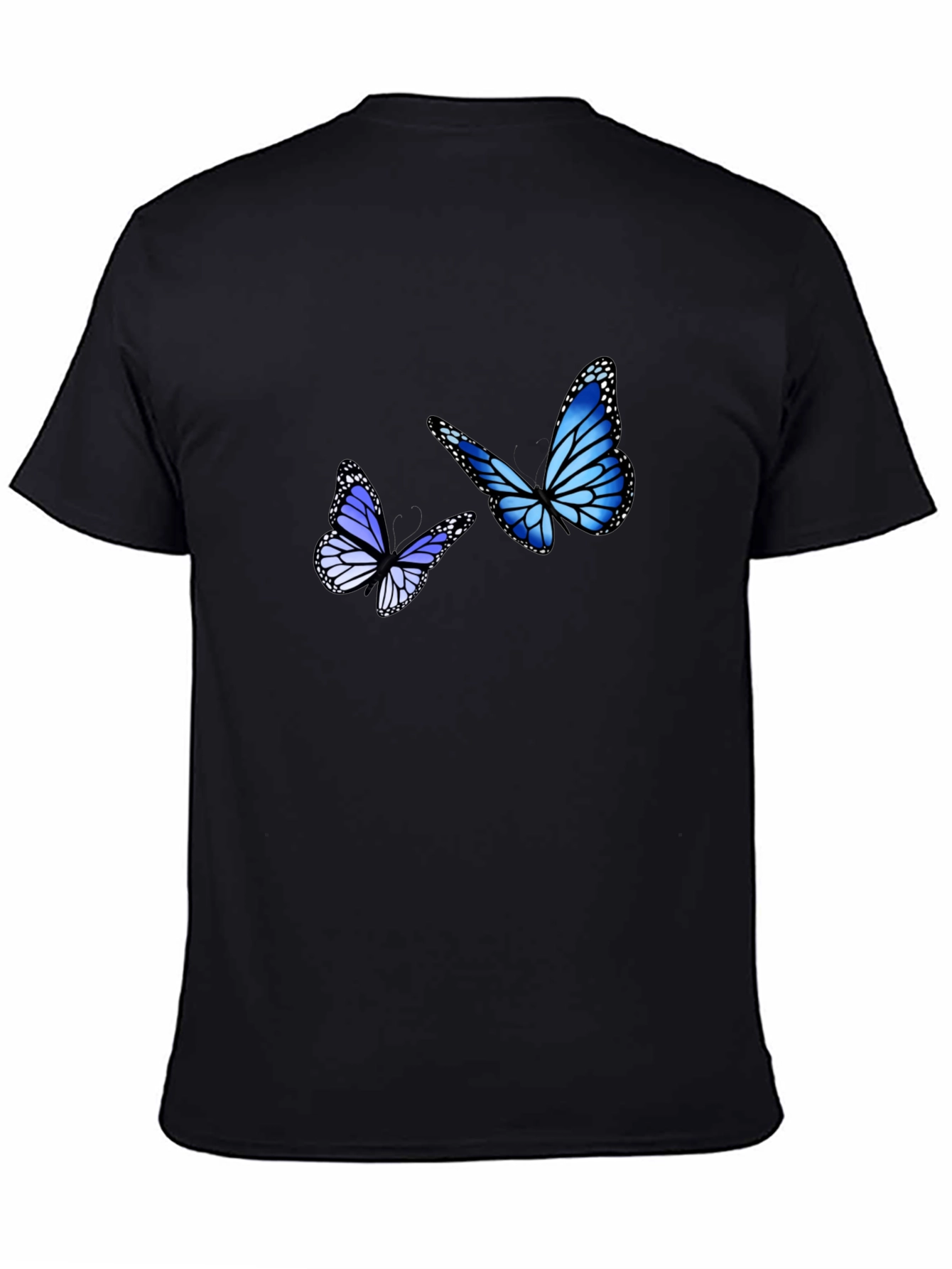 Blue Butterfly Graphic Tee