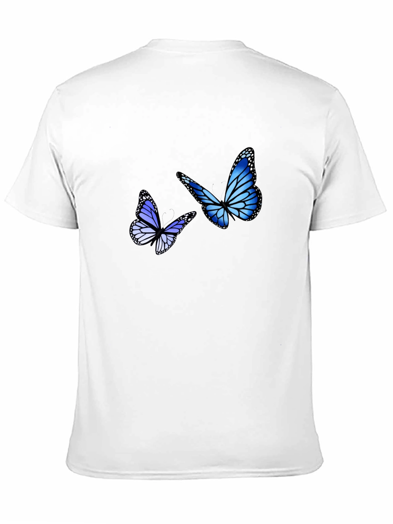 Blue Butterfly Graphic Tee