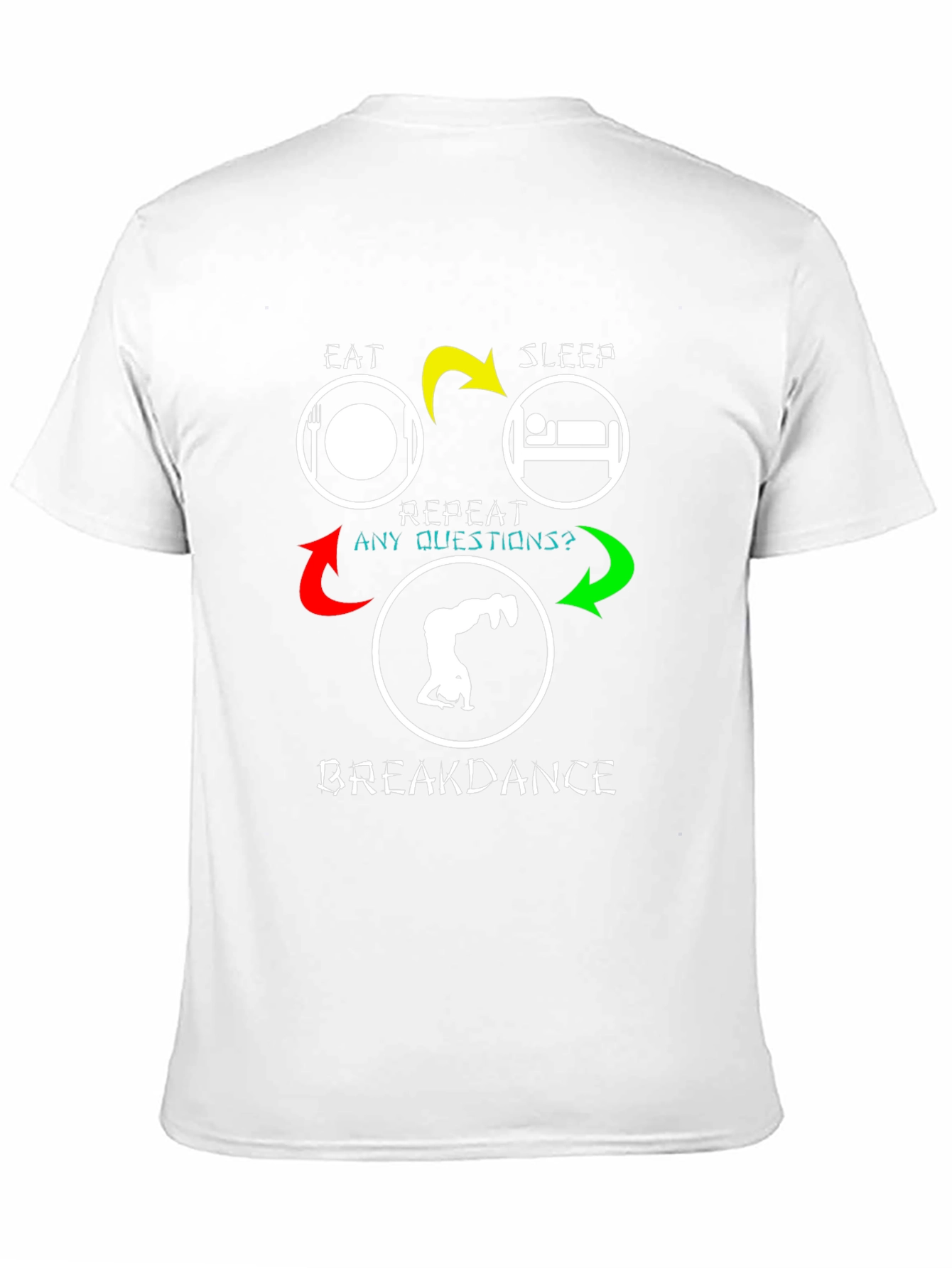 Eat Sleep Breakdance Repeat T-Shirt - Dance Lover Tee