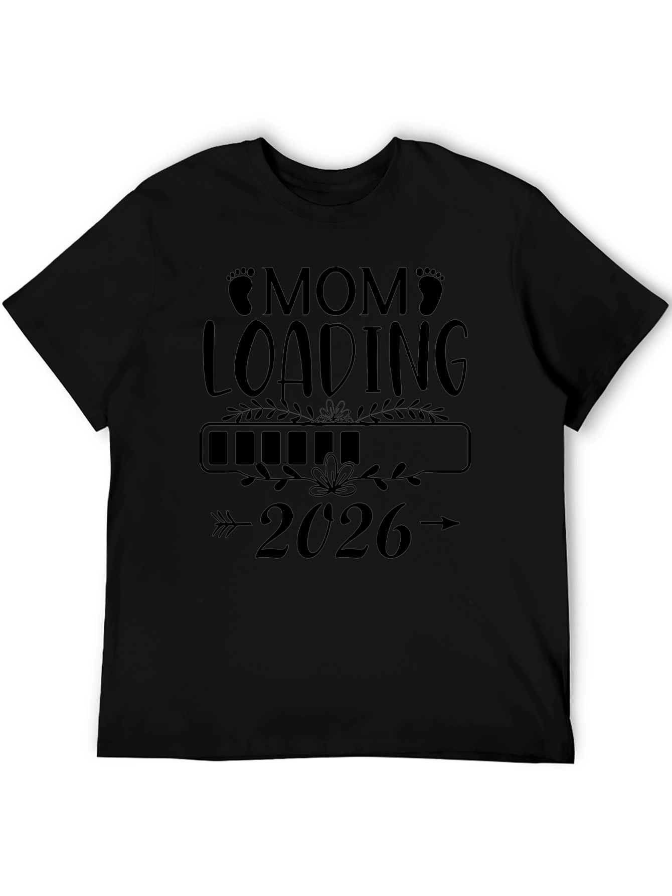 Mom Loading 2026 T-Shirt - Expecting Mom Gift