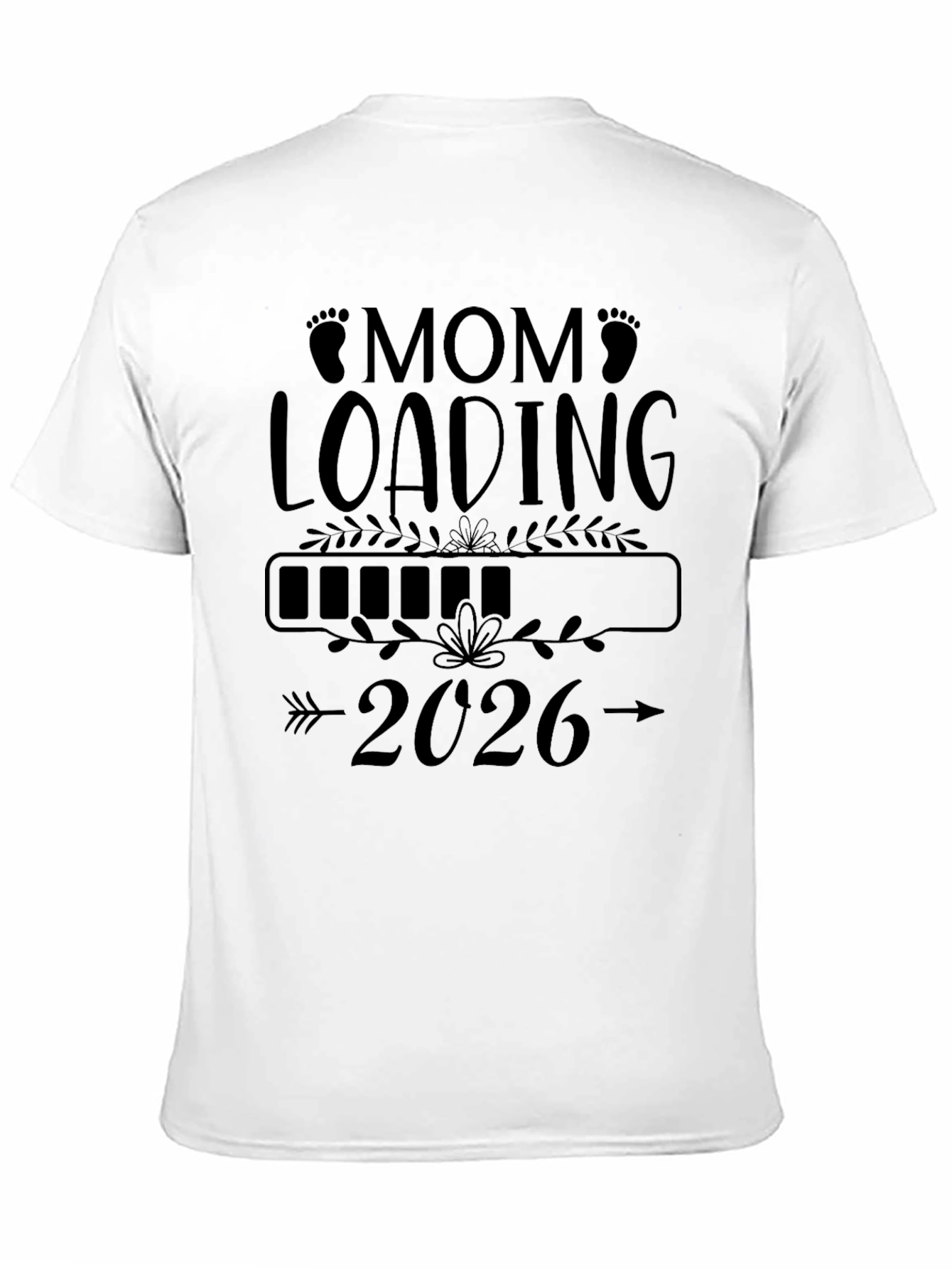 Mom Loading 2026 T-Shirt - Expecting Mom Gift