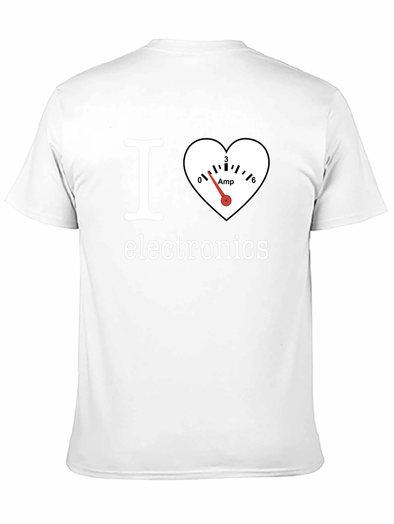 I Heart Electronics Black T-Shirt
