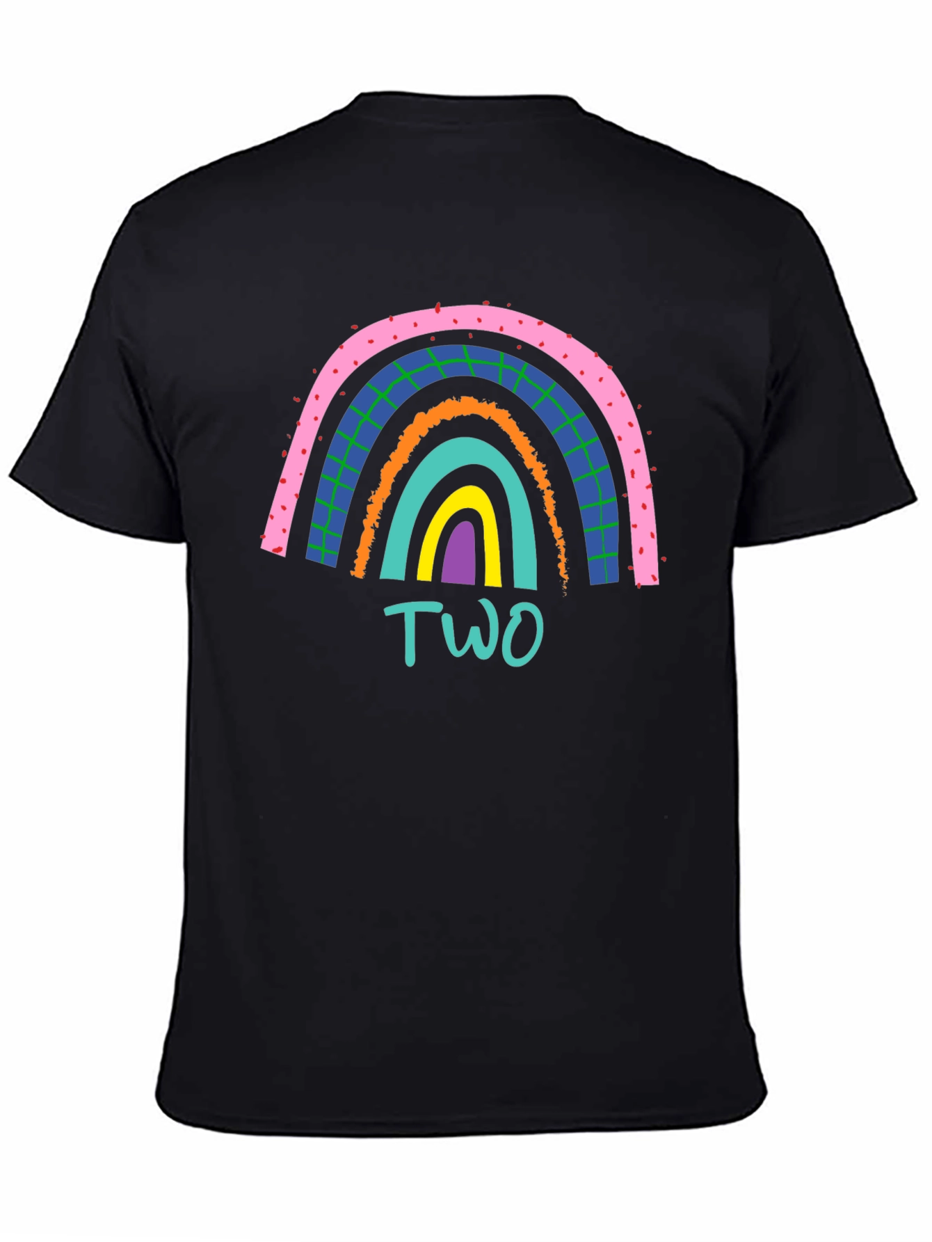 Rainbow Two Birthday T-Shirt