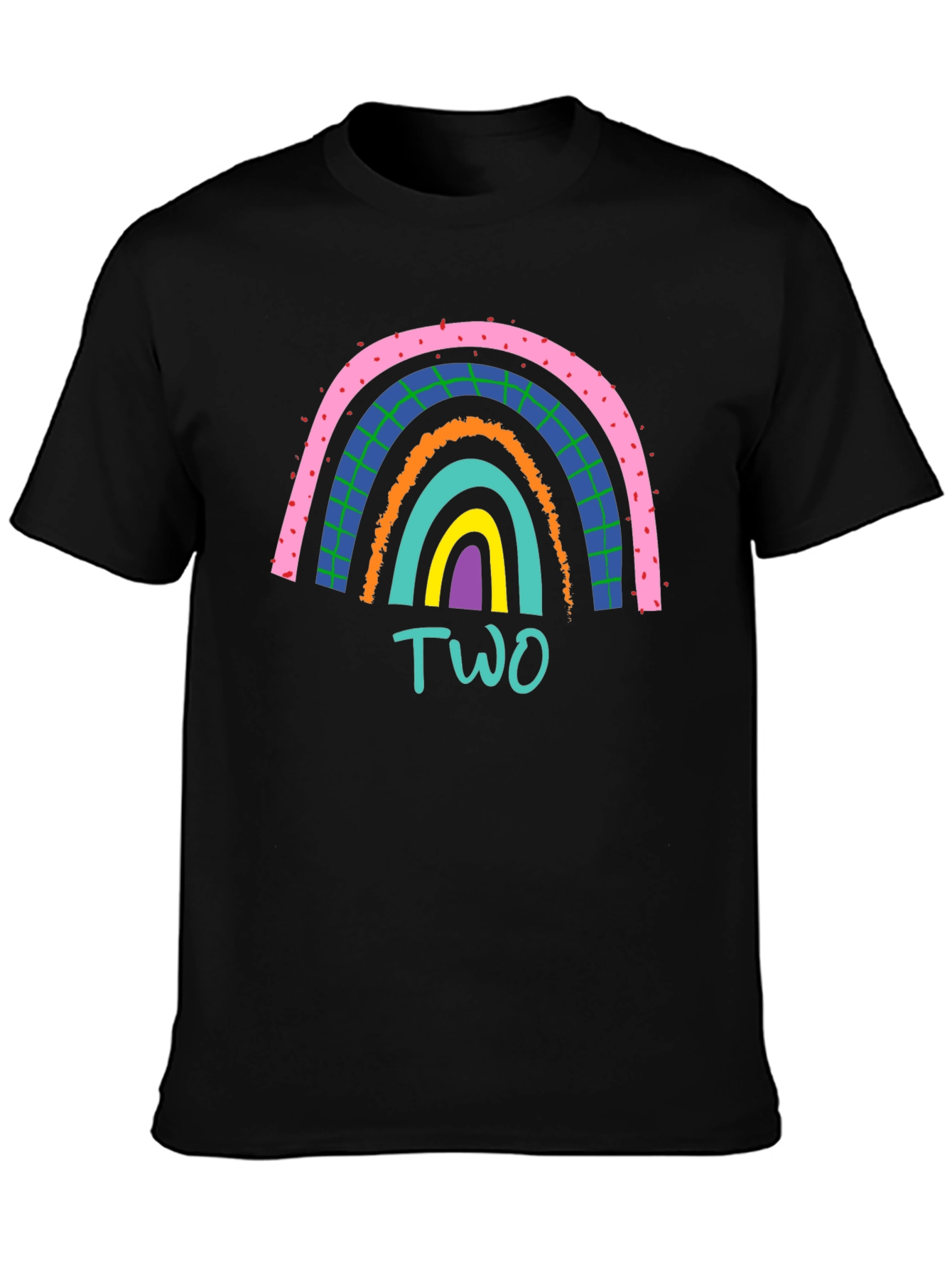 Rainbow Two Birthday T-Shirt