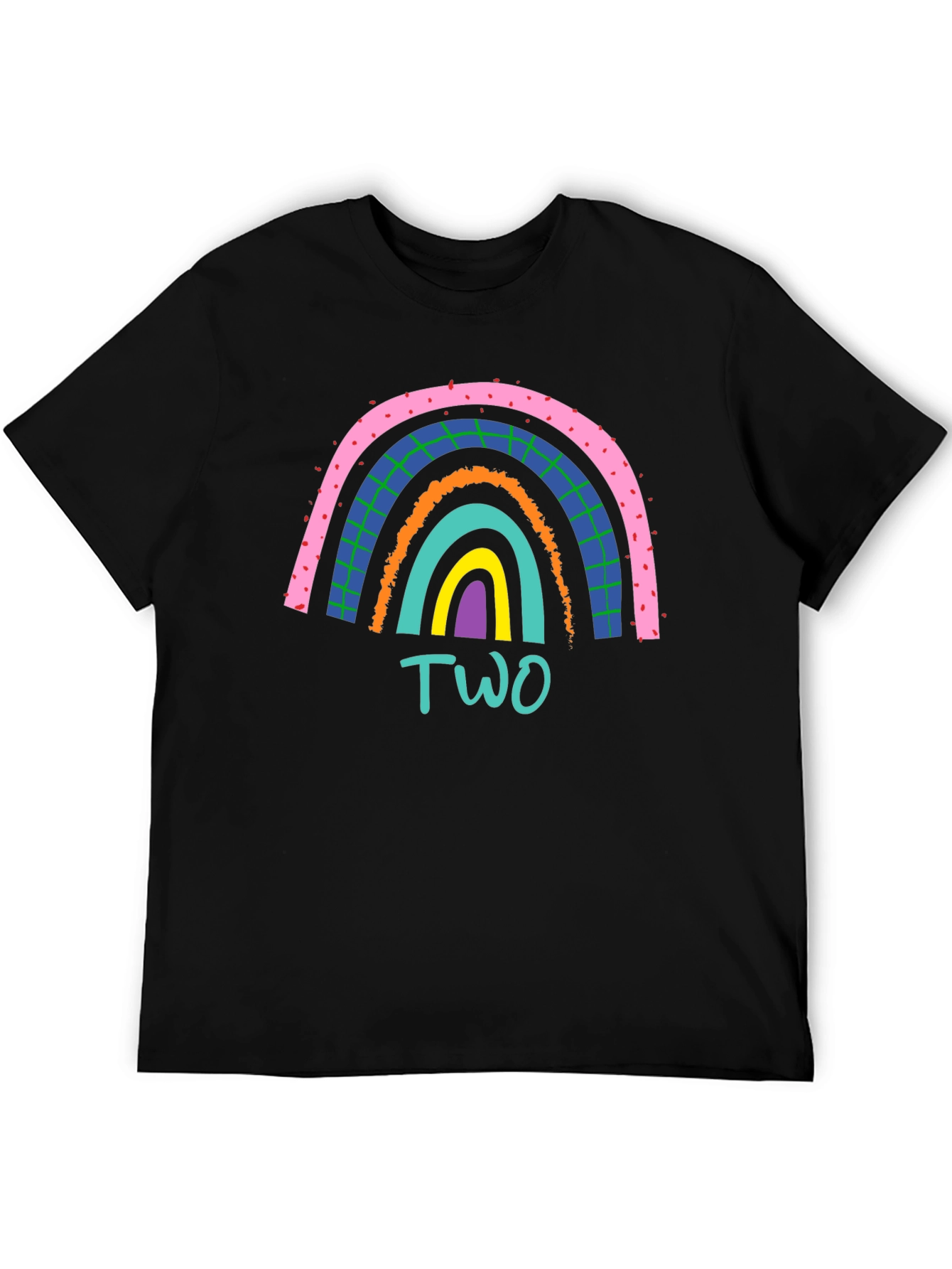 Rainbow Two Birthday T-Shirt
